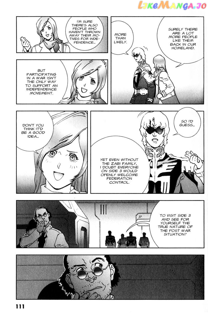 Kidou Senshi Gundam: C.D.A. Wakaki Suisei no Shouzou chapter 26 - page 13