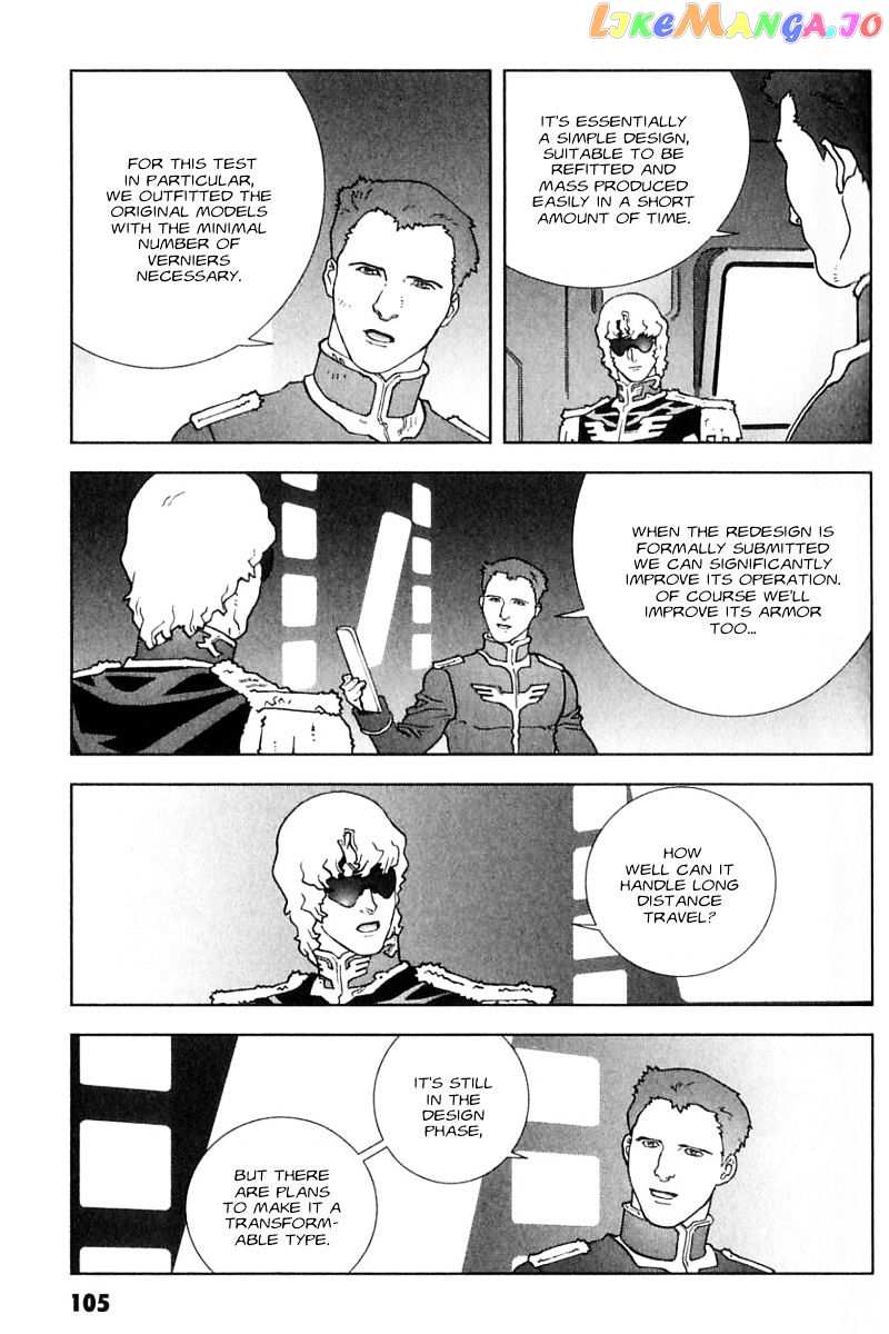 Kidou Senshi Gundam: C.D.A. Wakaki Suisei no Shouzou chapter 26 - page 7