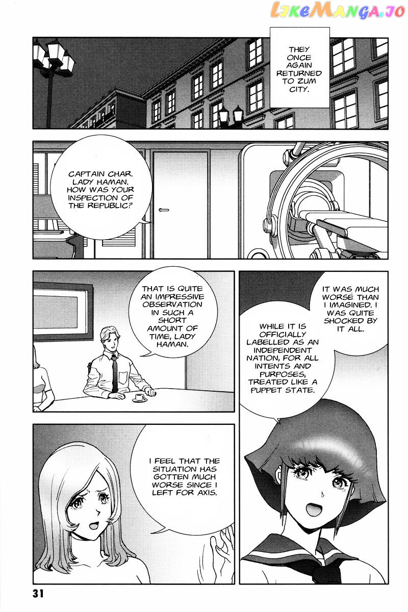 Kidou Senshi Gundam: C.D.A. Wakaki Suisei no Shouzou chapter 50 - page 32