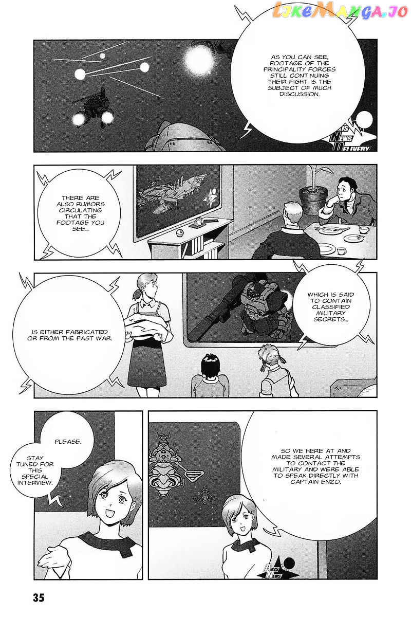 Kidou Senshi Gundam: C.D.A. Wakaki Suisei no Shouzou chapter 29 - page 10