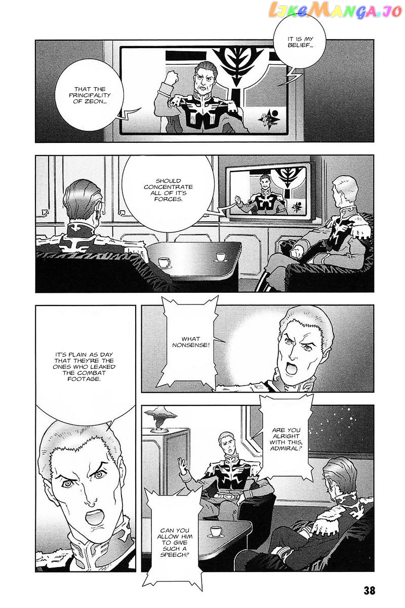 Kidou Senshi Gundam: C.D.A. Wakaki Suisei no Shouzou chapter 29 - page 13