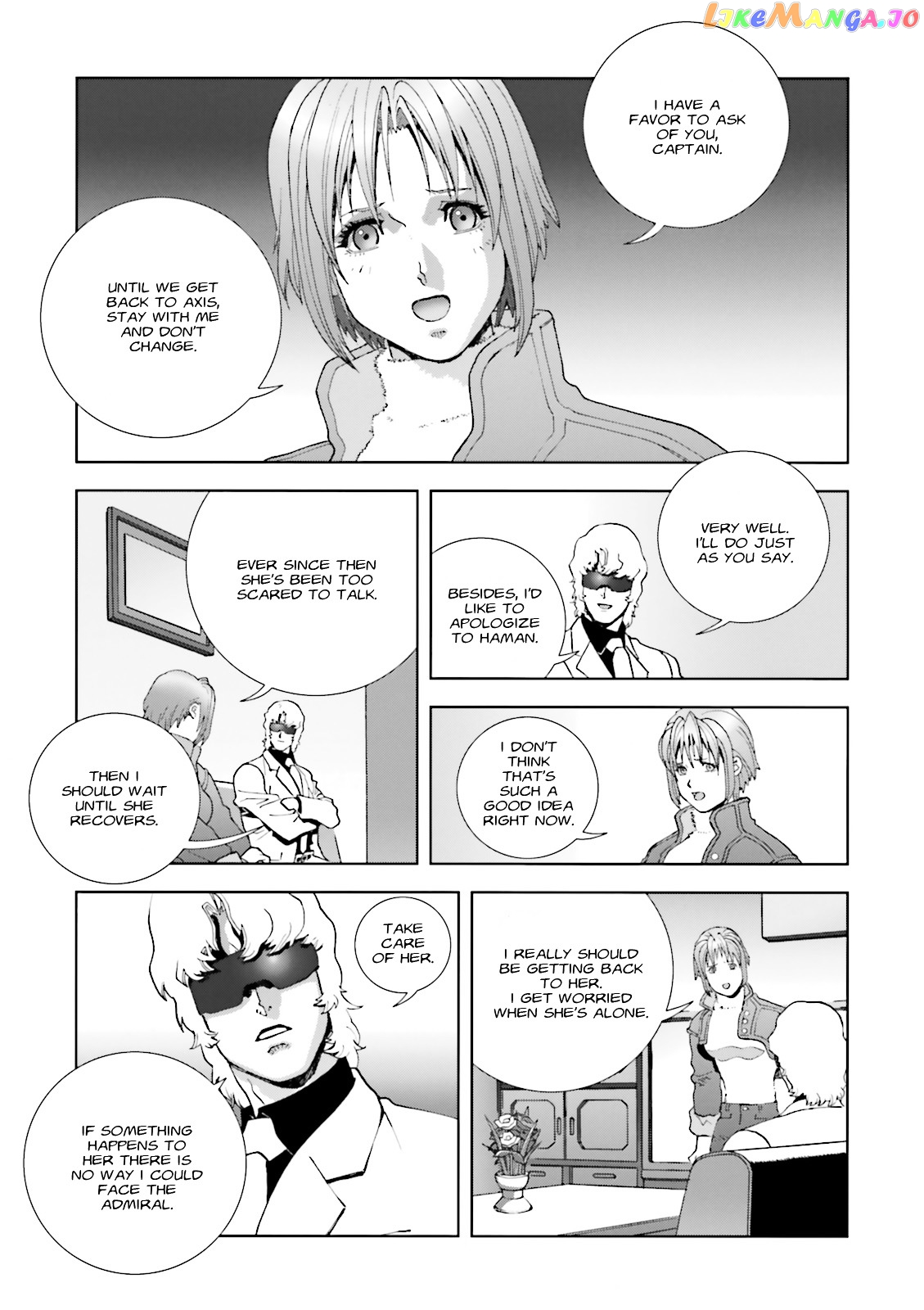 Kidou Senshi Gundam: C.D.A. Wakaki Suisei no Shouzou chapter 55 - page 12