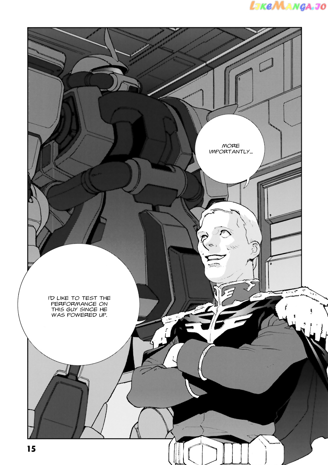 Kidou Senshi Gundam: C.D.A. Wakaki Suisei no Shouzou chapter 55 - page 16