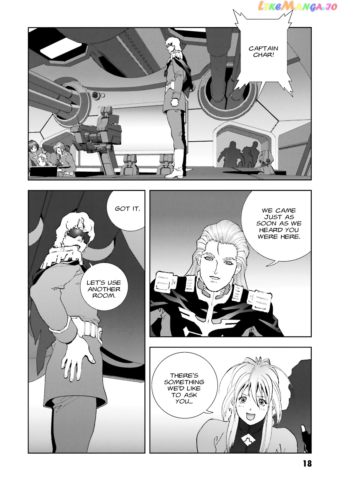 Kidou Senshi Gundam: C.D.A. Wakaki Suisei no Shouzou chapter 55 - page 18