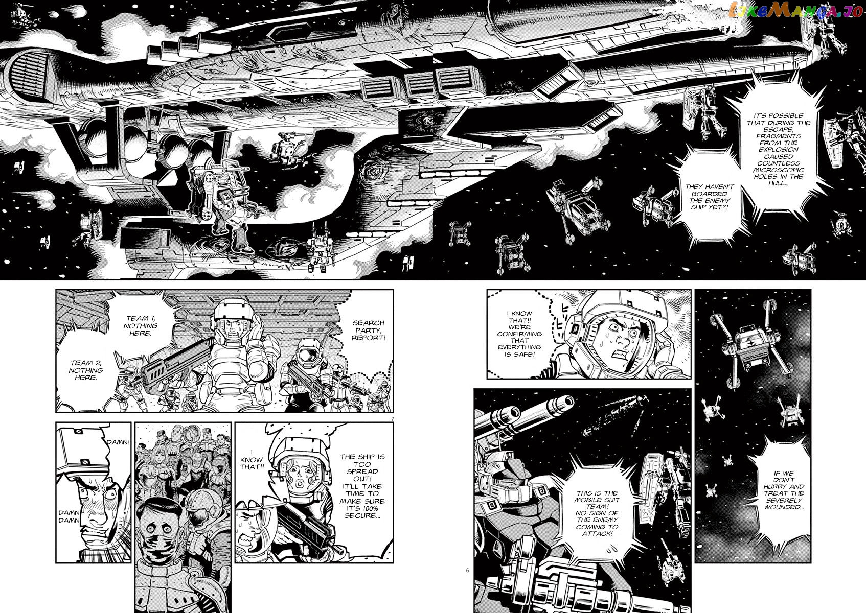 Kidou Senshi Gundam Thunderbolt chapter 23 - page 6