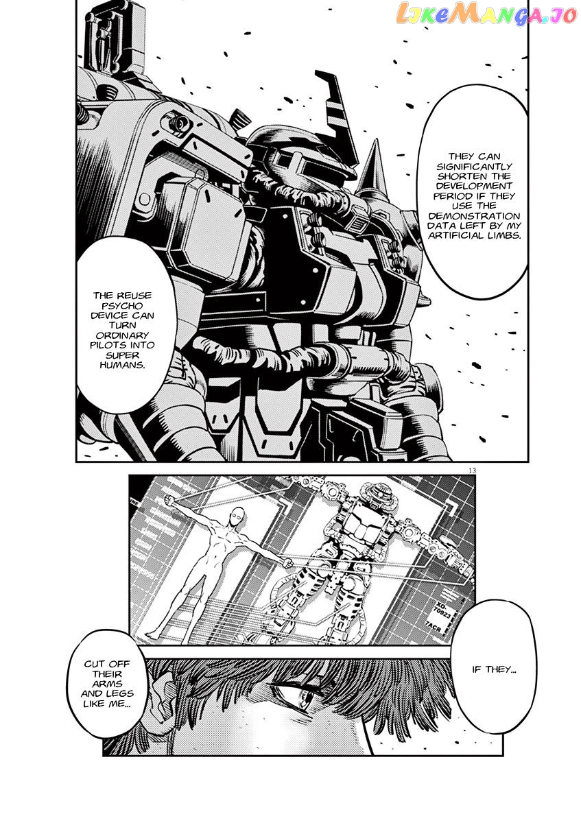 Kidou Senshi Gundam Thunderbolt chapter 28 - page 12