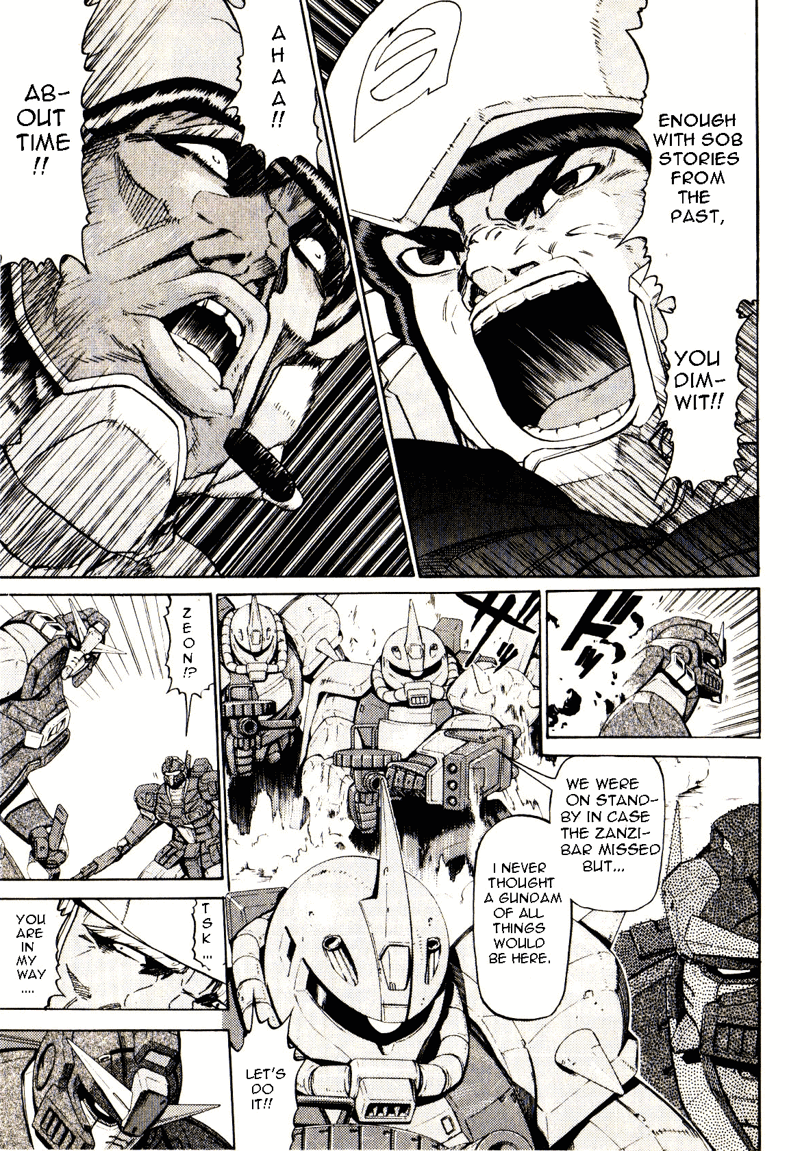 Kidou Senshi Gundam: Orera Renpou Gurentai chapter 21 - page 33