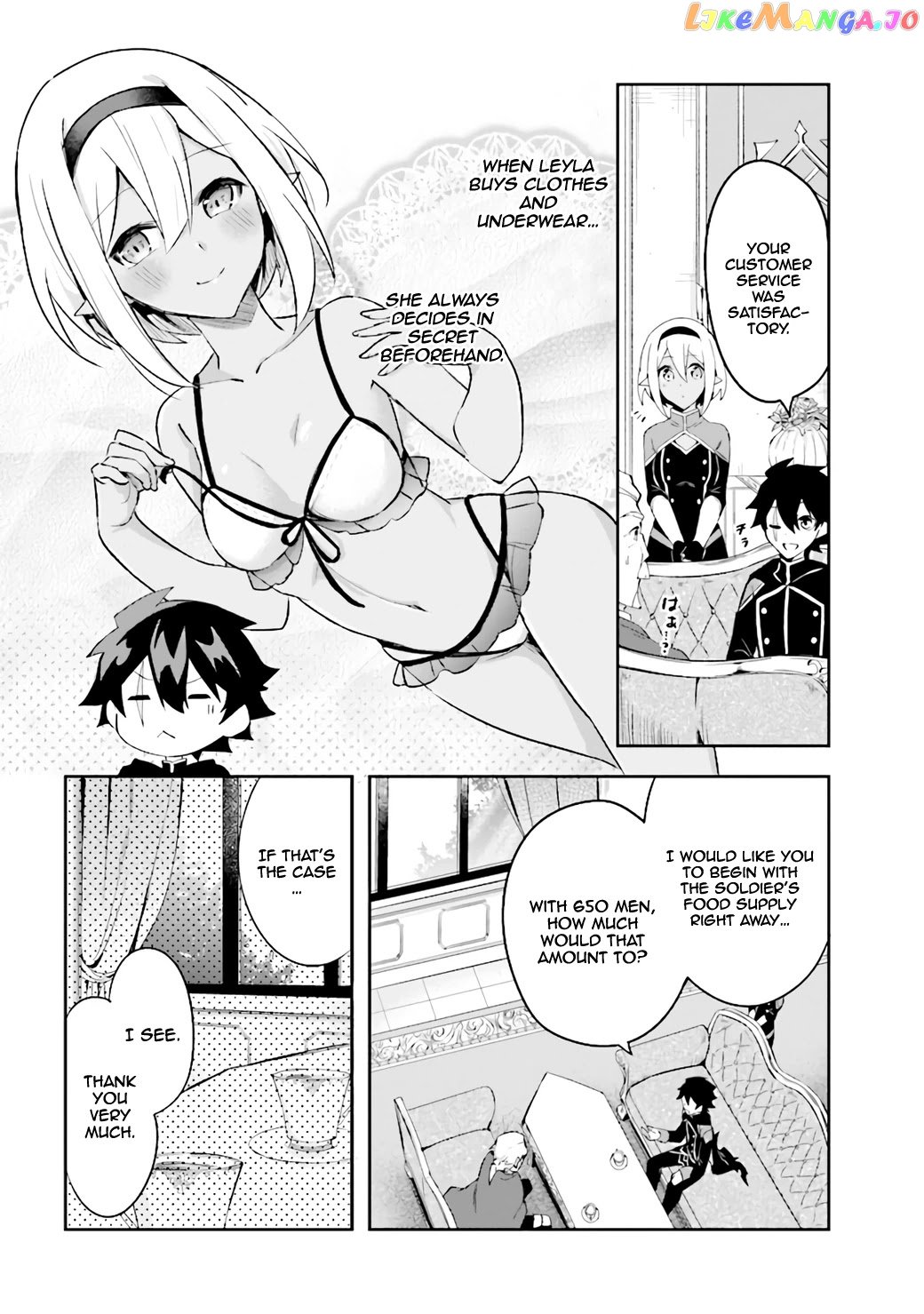 Kuro No Senki Isekai Ten’I Shita Boku Ga Saikyou Na No Wa Bed No Ue Dake No You Desu chapter 3.2 - page 15