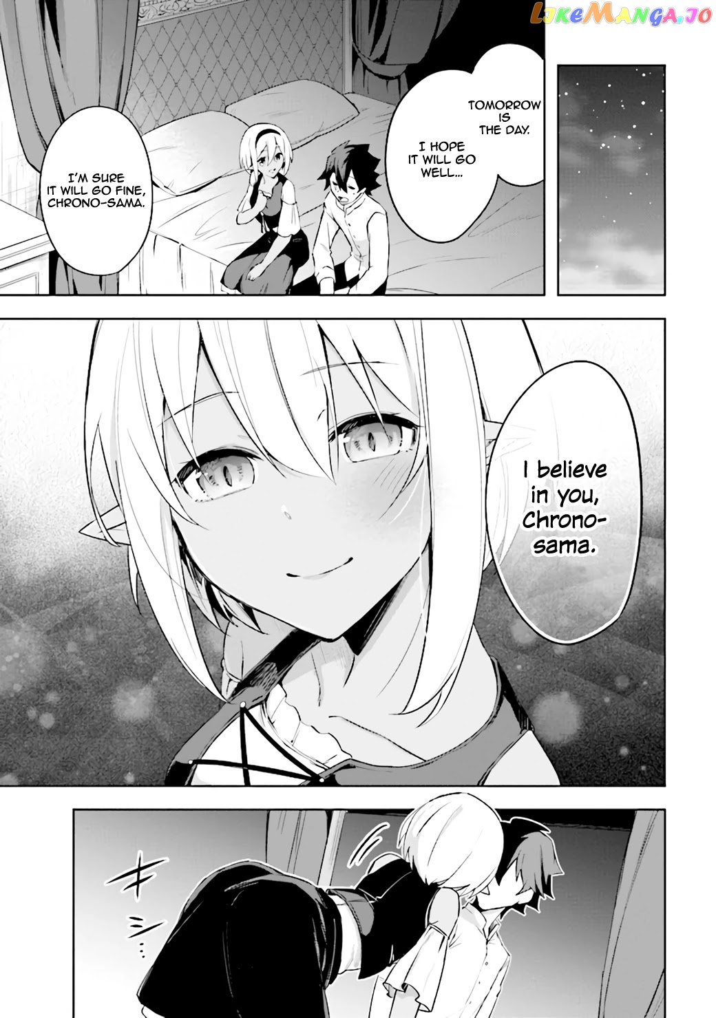 Kuro No Senki Isekai Ten’I Shita Boku Ga Saikyou Na No Wa Bed No Ue Dake No You Desu chapter 3.2 - page 6