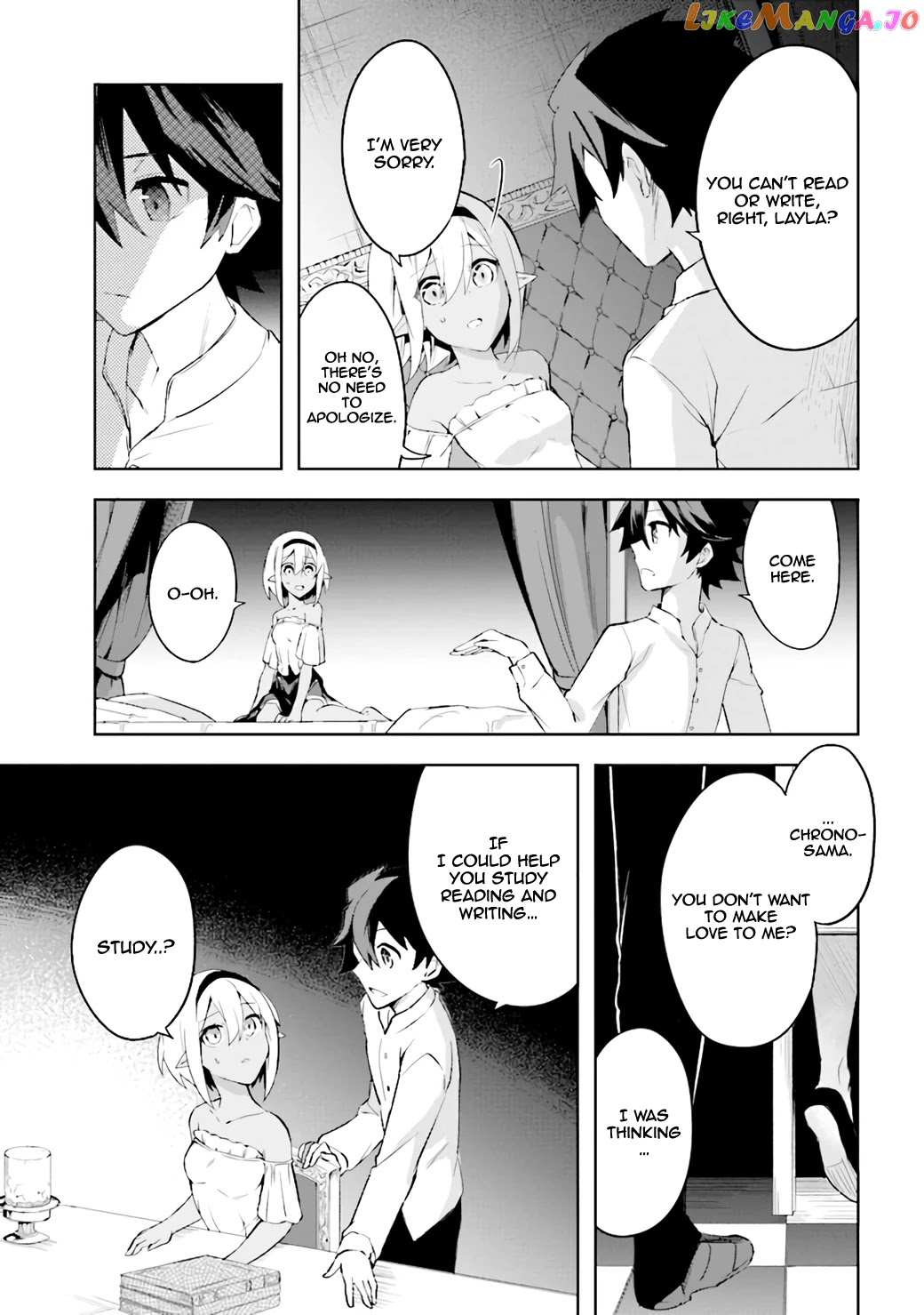 Kuro No Senki Isekai Ten’I Shita Boku Ga Saikyou Na No Wa Bed No Ue Dake No You Desu chapter 3.2 - page 8