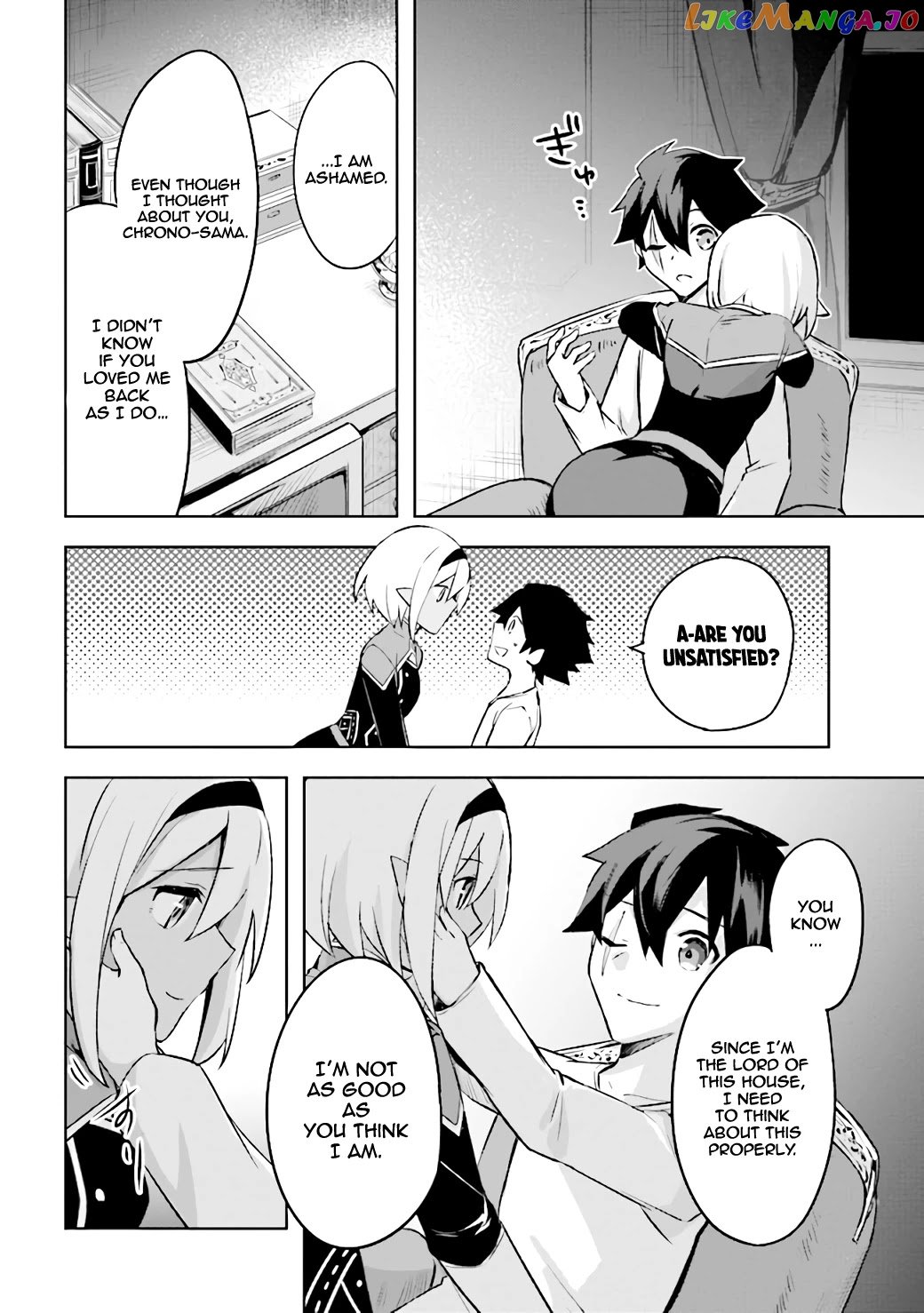 Kuro No Senki Isekai Ten’I Shita Boku Ga Saikyou Na No Wa Bed No Ue Dake No You Desu chapter 3.3 - page 14