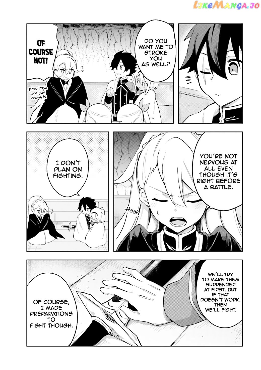 Kuro No Senki Isekai Ten’I Shita Boku Ga Saikyou Na No Wa Bed No Ue Dake No You Desu chapter 6.2 - page 10