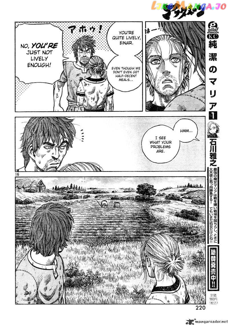 Vinland Saga chapter 63 - page 16