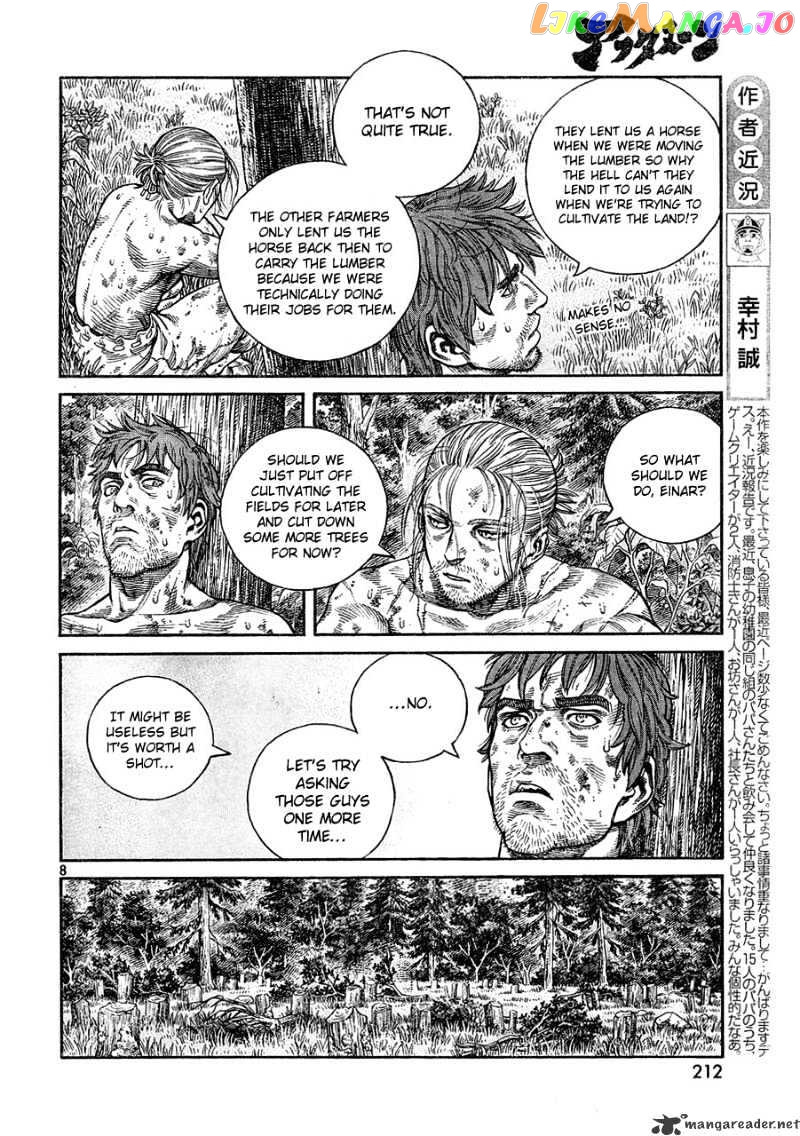 Vinland Saga chapter 63 - page 8