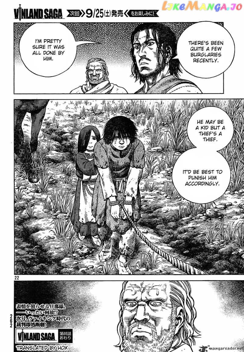 Vinland Saga chapter 66 - page 22