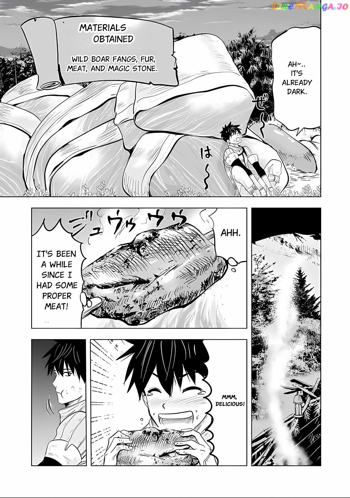 Makyou Seikatsu: Gakeppuchi Boukensha Ga Hikikomoru Ni Wa Hirosugiru chapter 2.2 - page 4