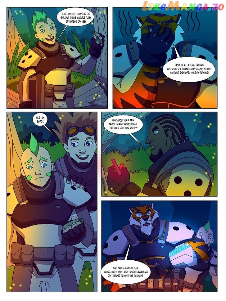 Galaxy Tiger chapter 2 - page 16