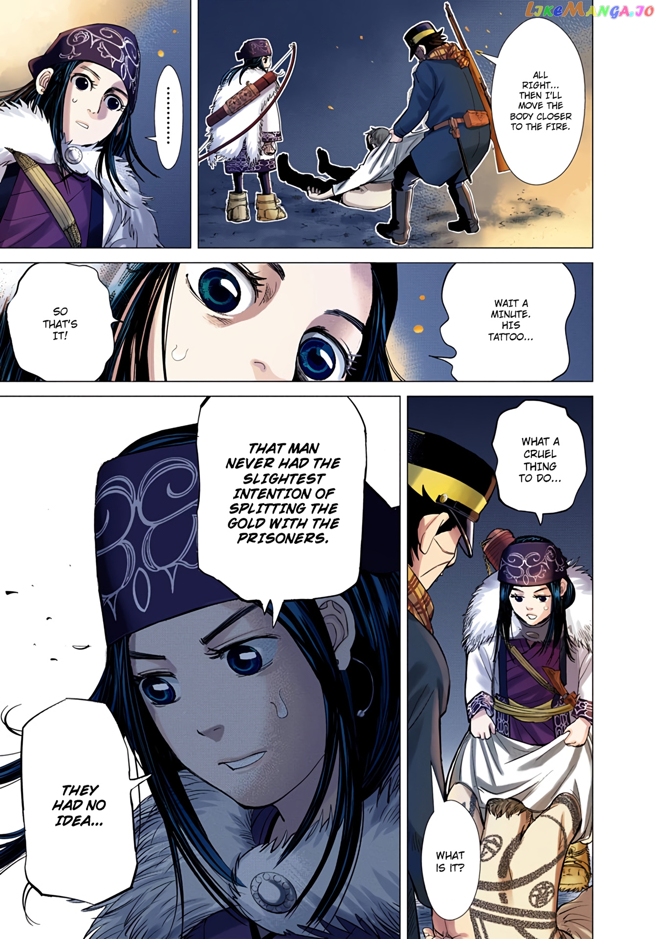 Golden Kamuy - Digital Colored Comics chapter 1 - page 53