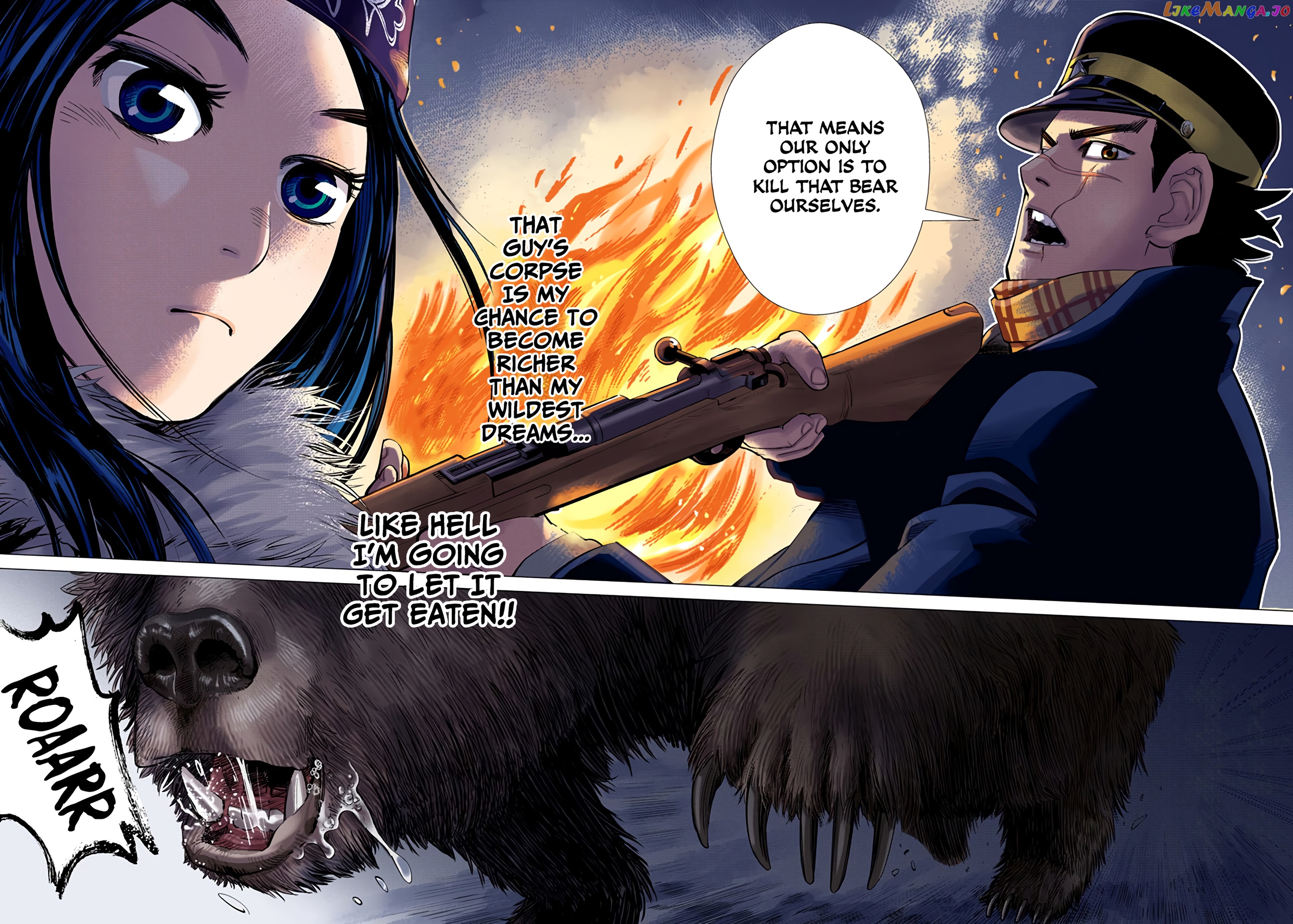 Golden Kamuy - Digital Colored Comics chapter 1 - page 56