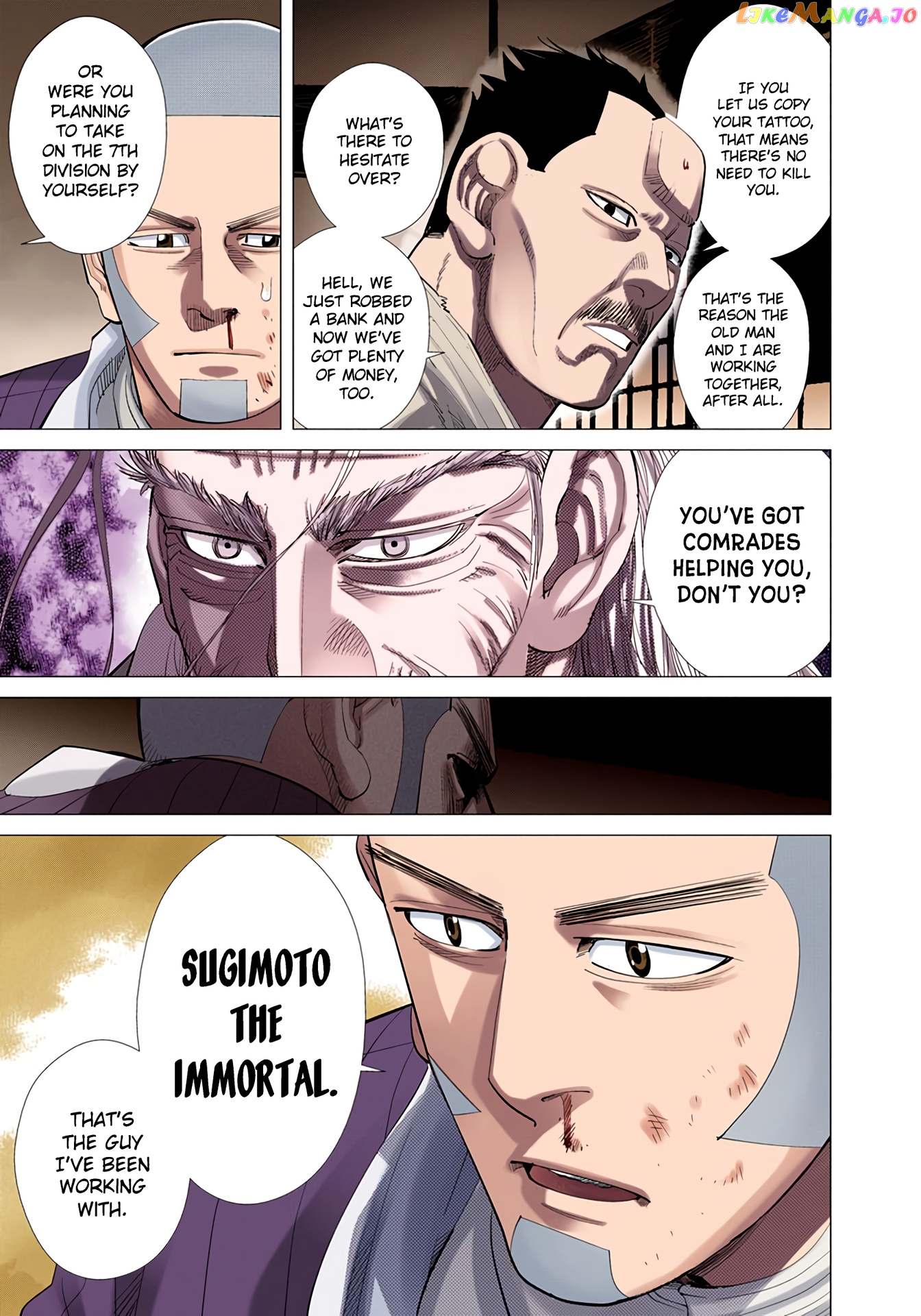 Golden Kamuy - Digital Colored Comics chapter 37 - page 12