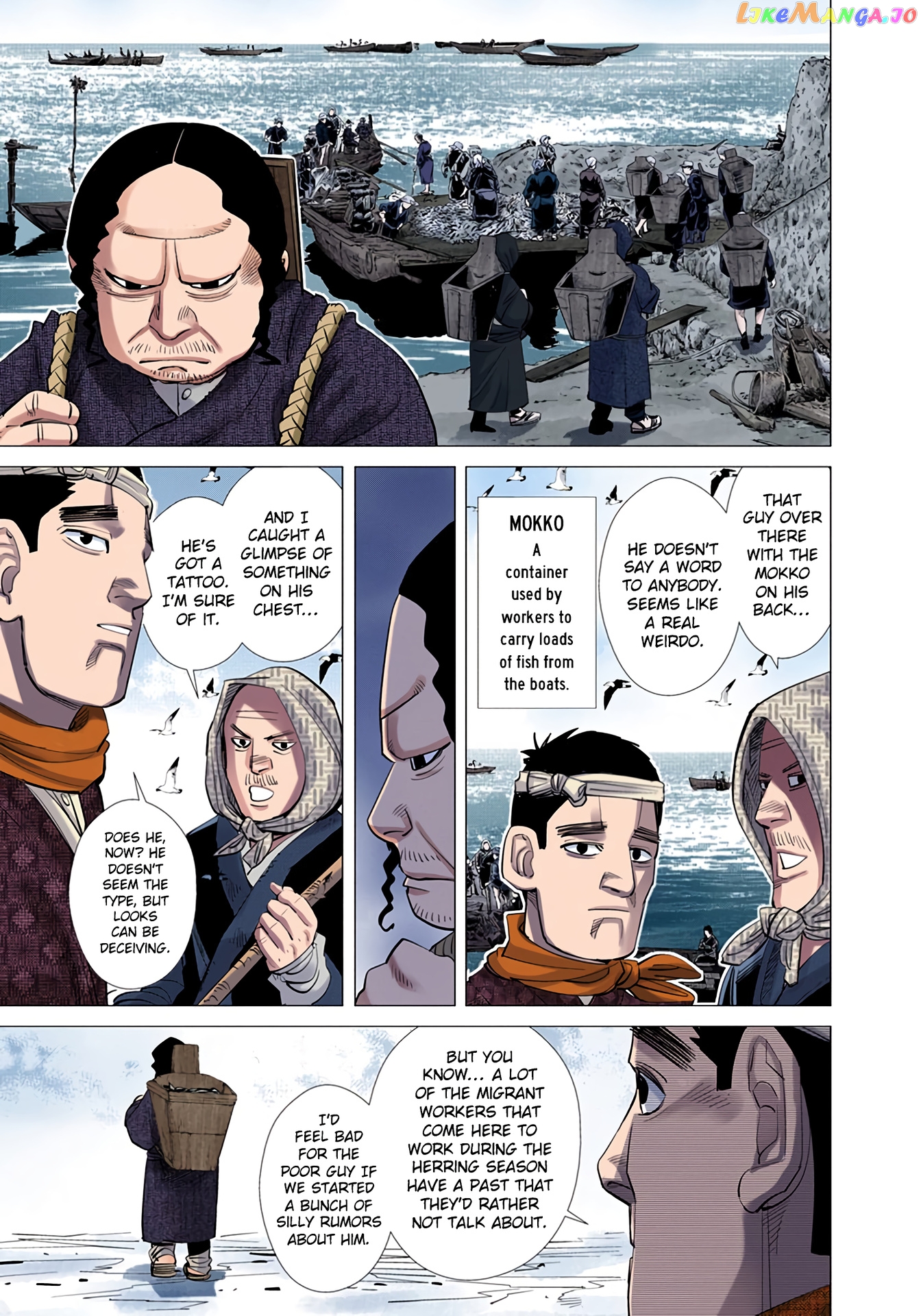 Golden Kamuy - Digital Colored Comics chapter 37 - page 14