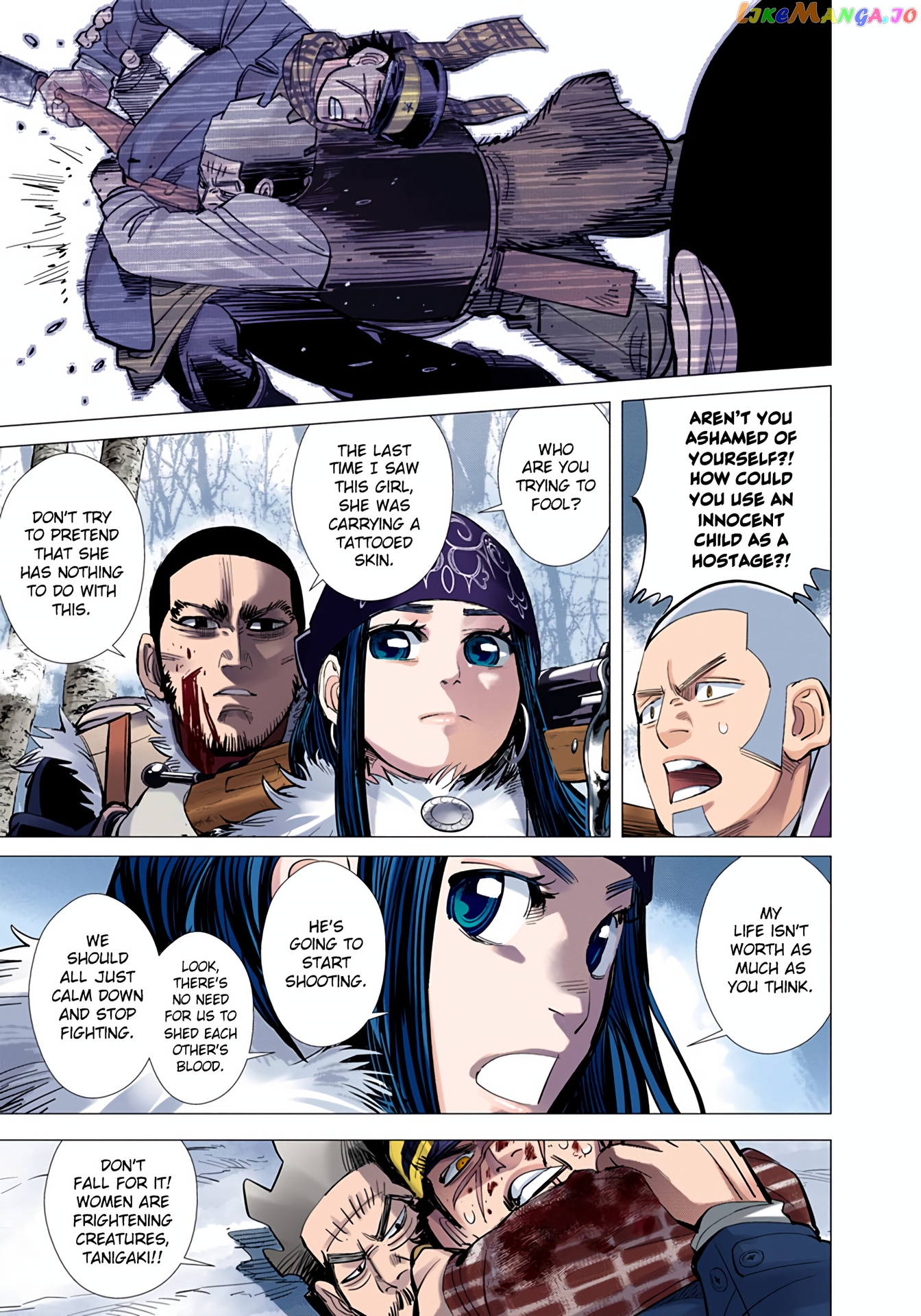 Golden Kamuy - Digital Colored Comics chapter 28 - page 11