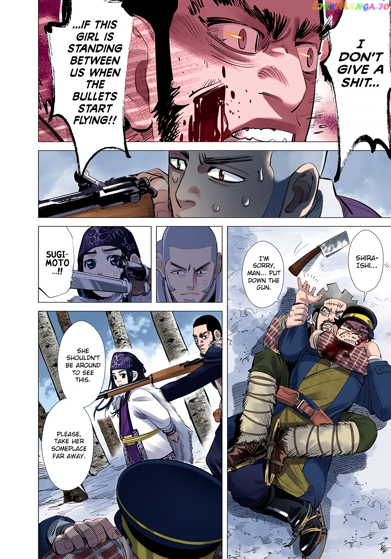 Golden Kamuy - Digital Colored Comics chapter 28 - page 12