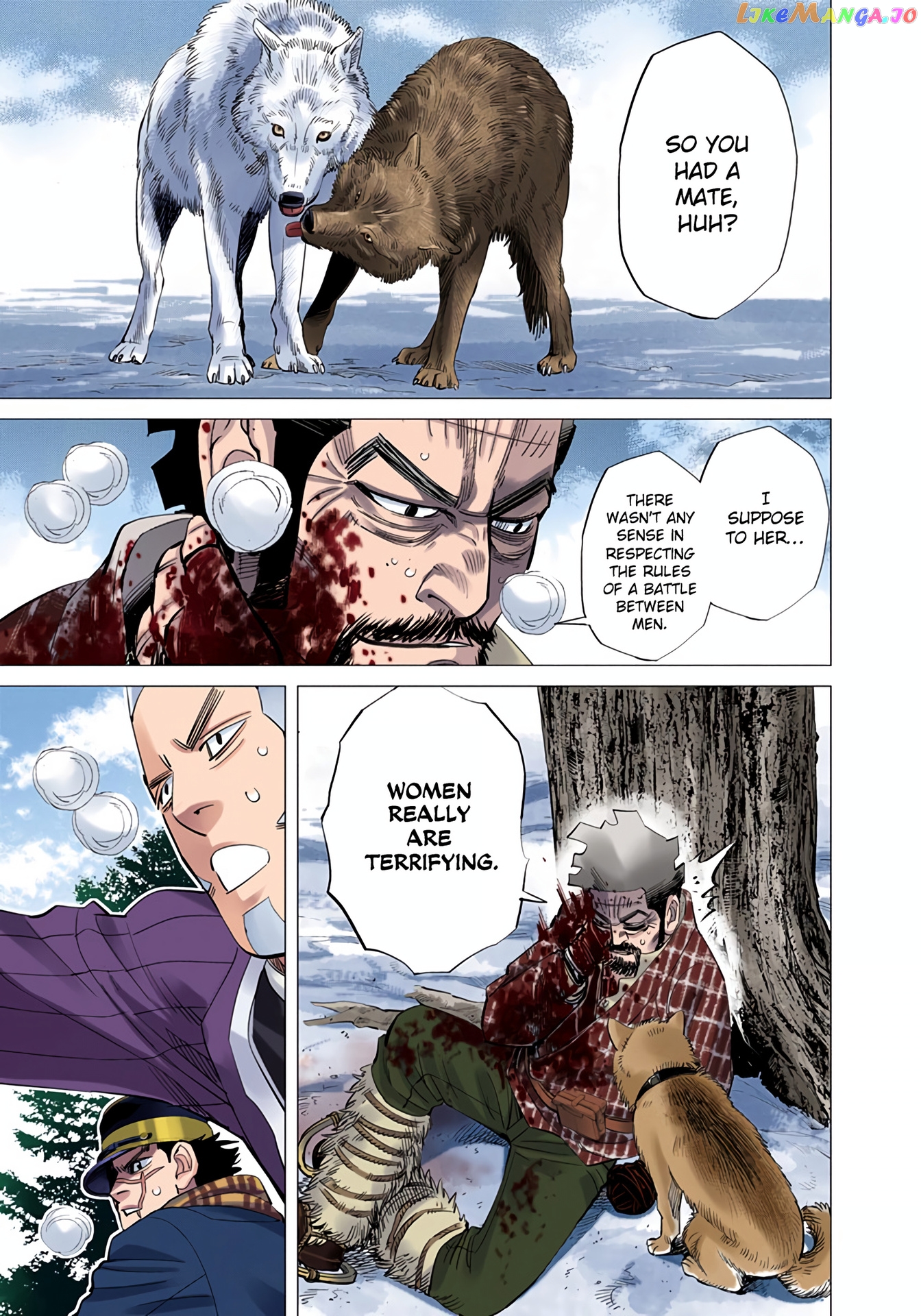 Golden Kamuy - Digital Colored Comics chapter 29 - page 14