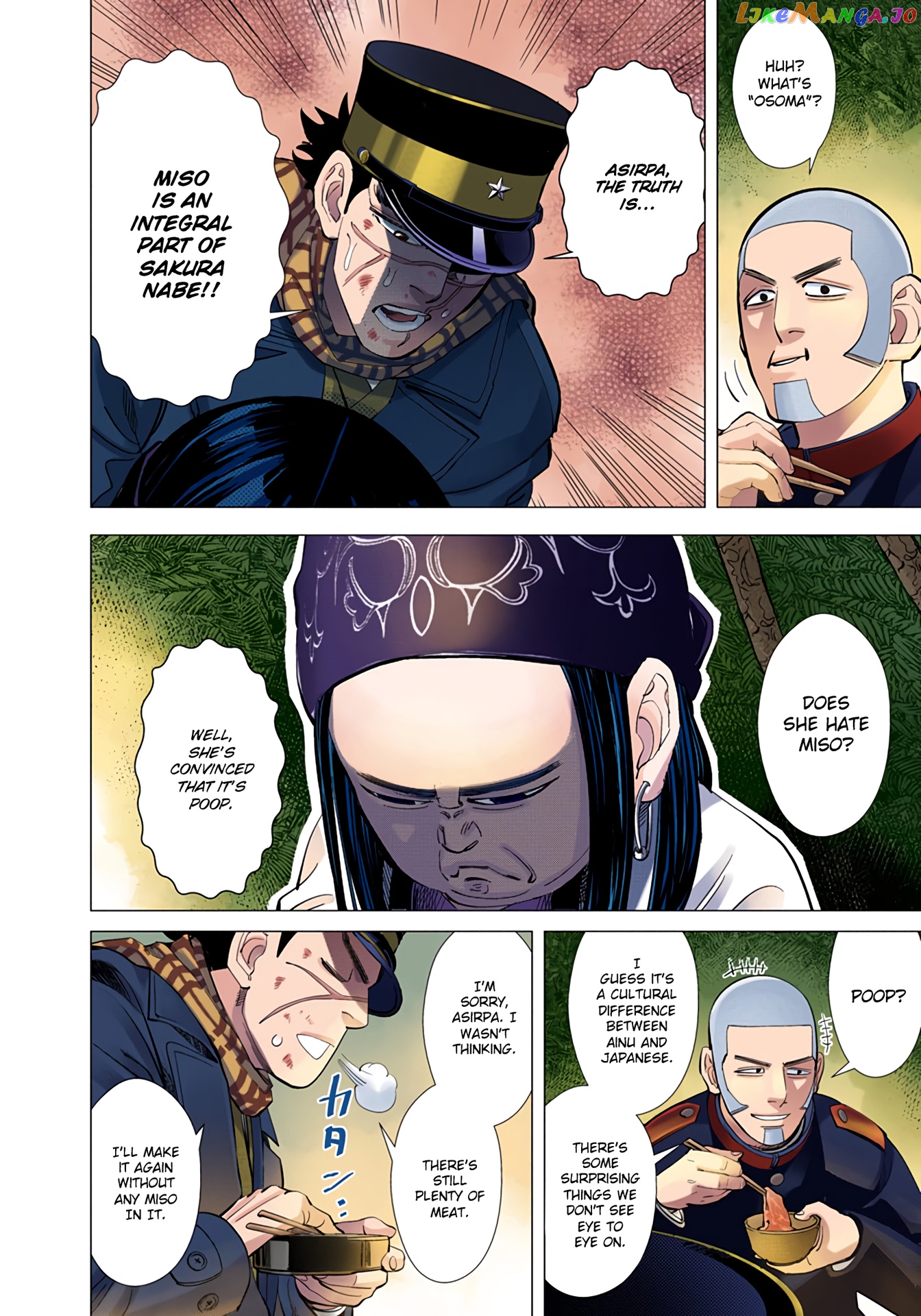 Golden Kamuy - Digital Colored Comics chapter 20 - page 10