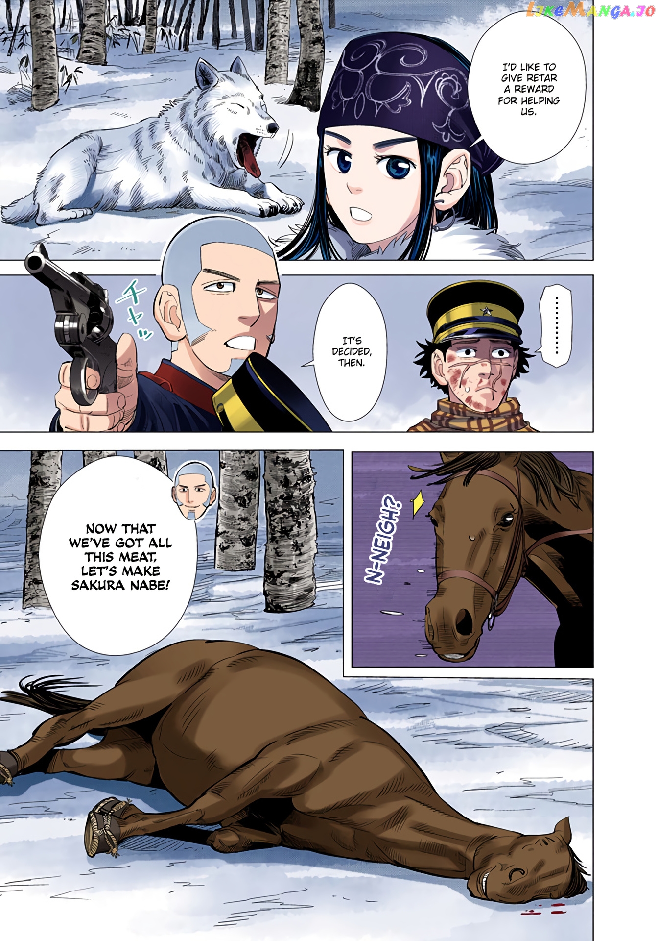 Golden Kamuy - Digital Colored Comics chapter 20 - page 3