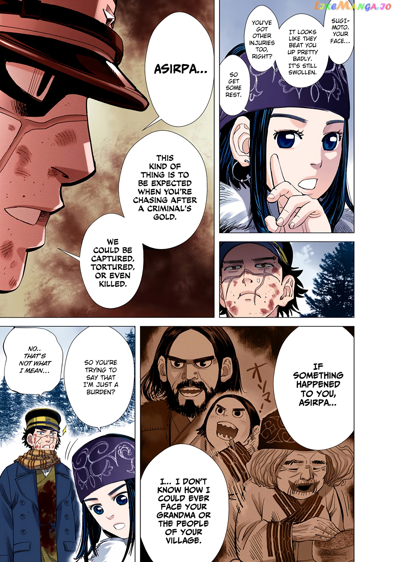 Golden Kamuy - Digital Colored Comics chapter 20 - page 5