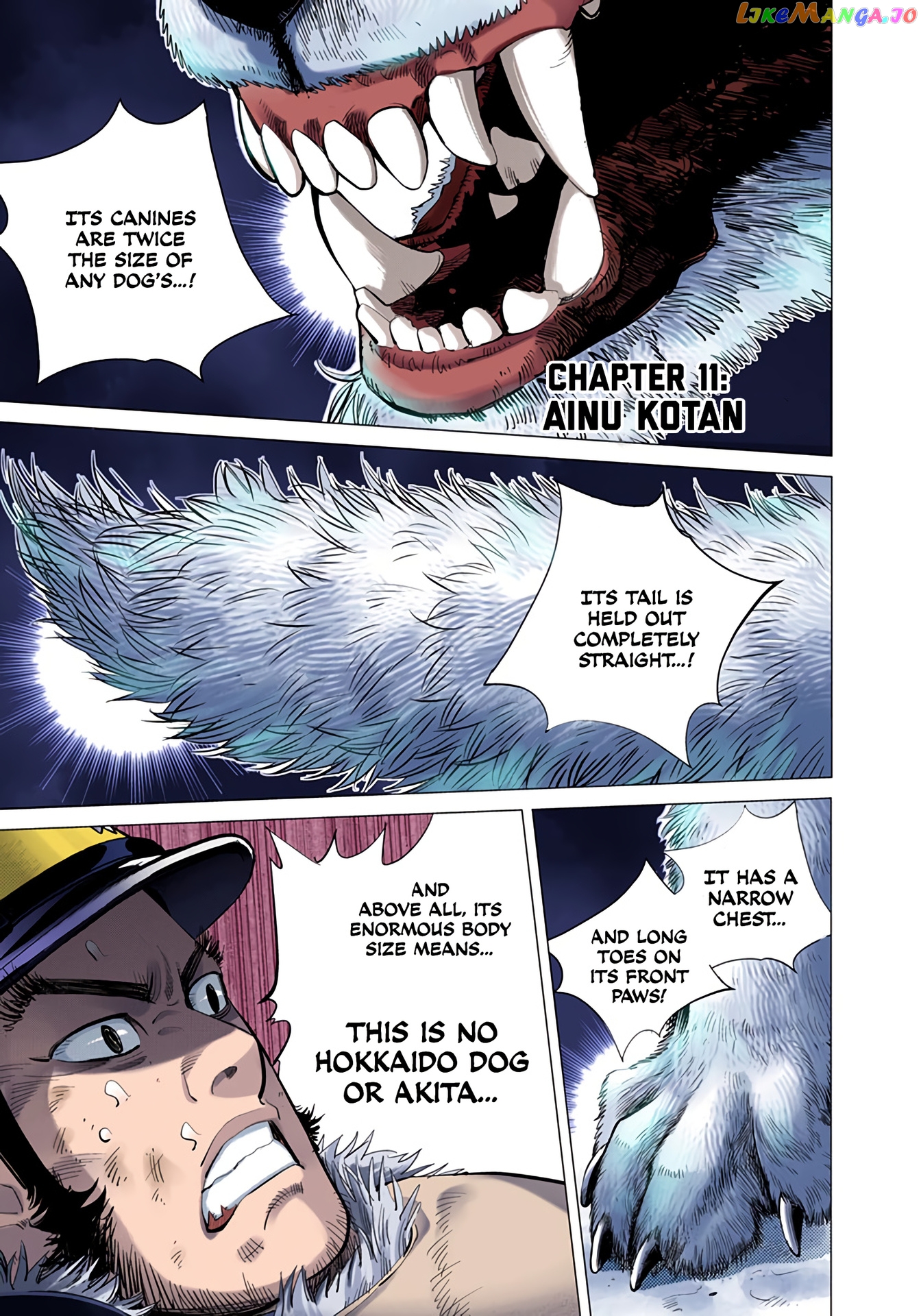 Golden Kamuy - Digital Colored Comics chapter 11 - page 1