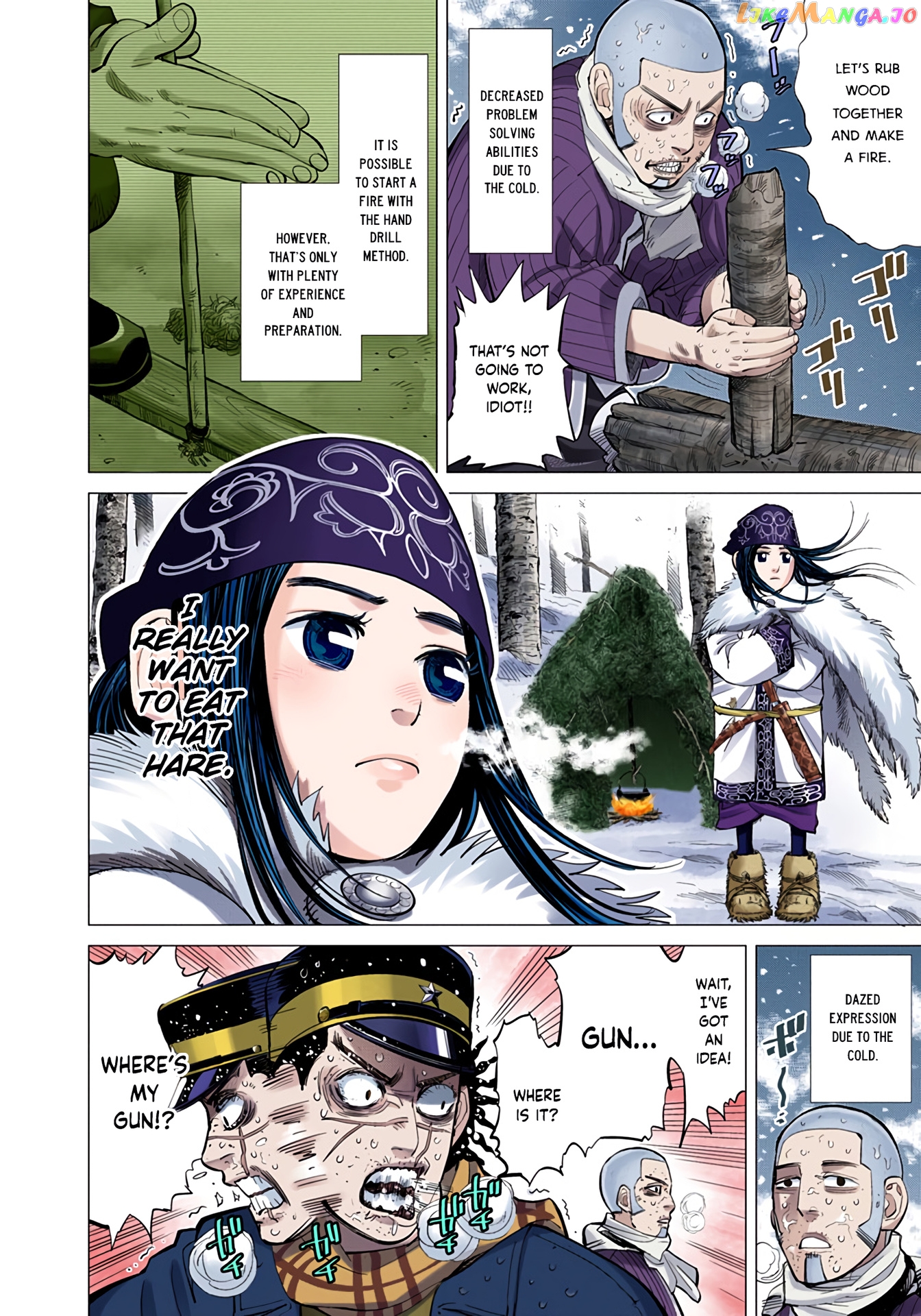 Golden Kamuy - Digital Colored Comics chapter 7 - page 4