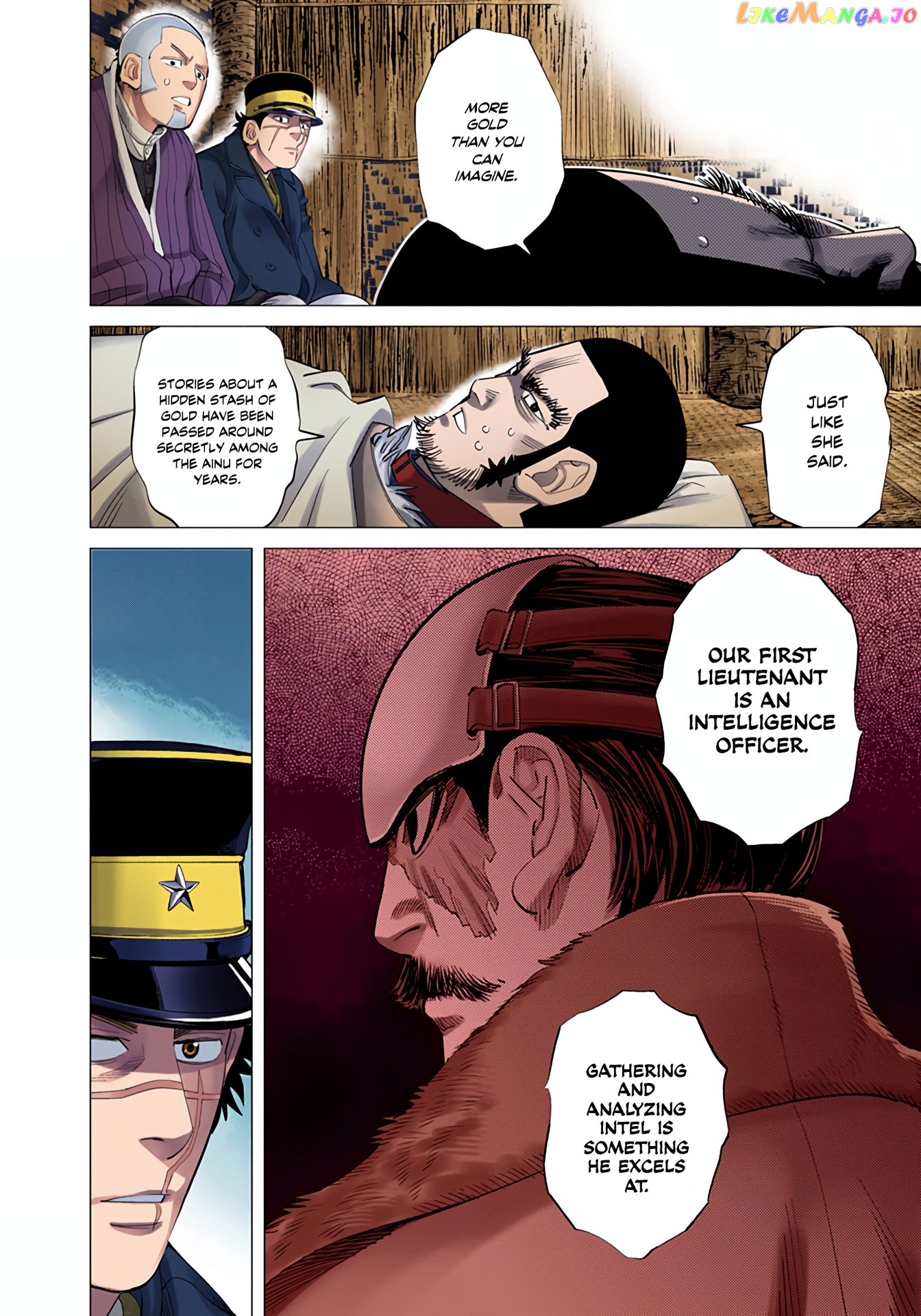 Golden Kamuy - Digital Colored Comics chapter 30 - page 14