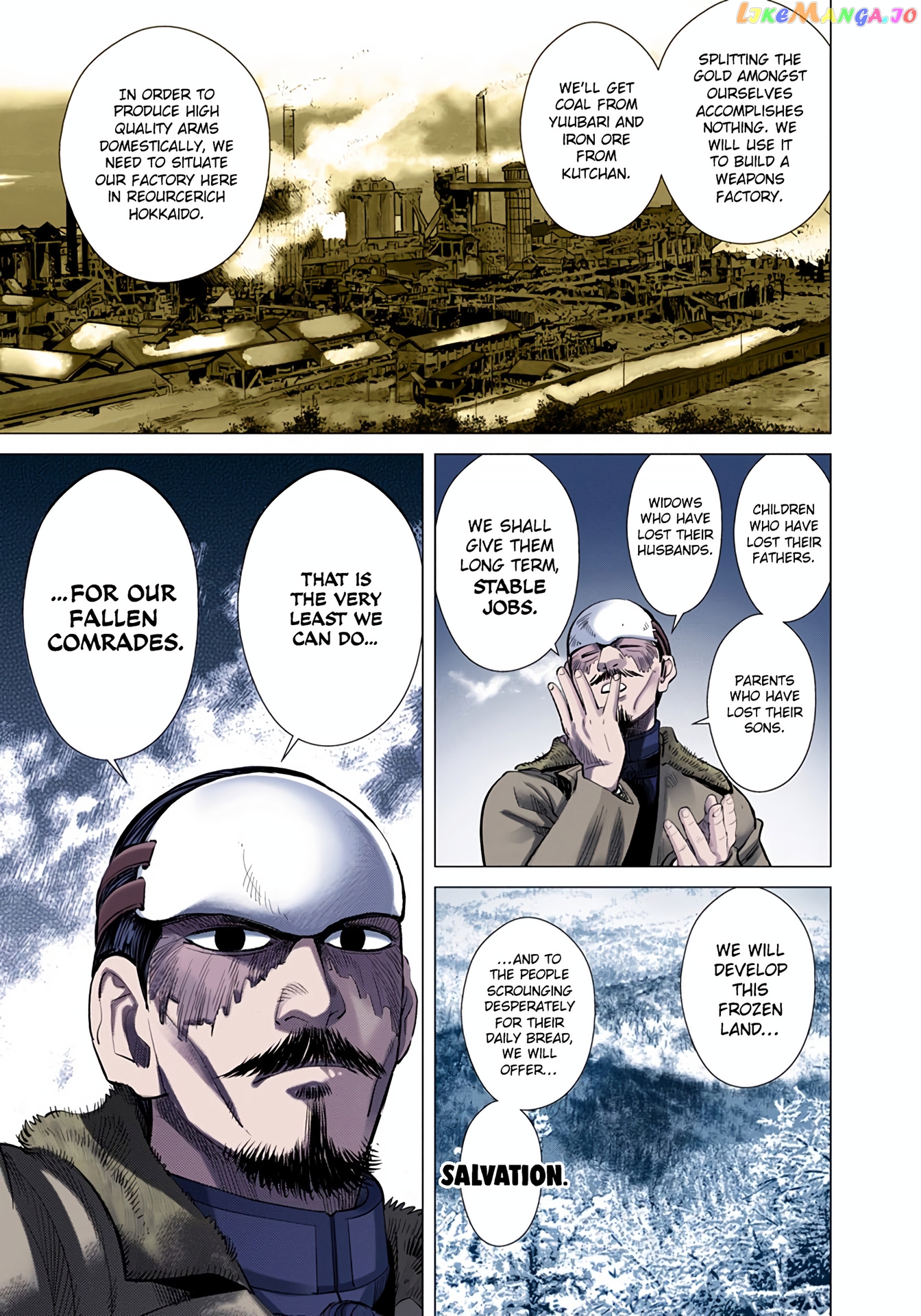 Golden Kamuy - Digital Colored Comics chapter 31 - page 14