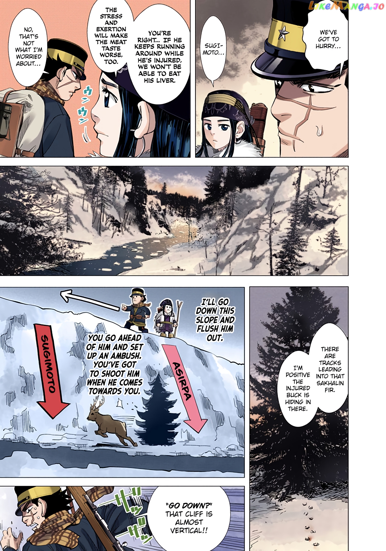 Golden Kamuy - Digital Colored Comics chapter 23 - page 7