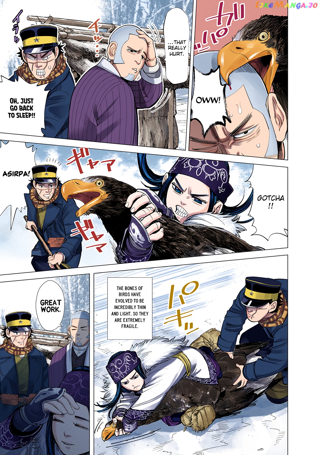 Golden Kamuy - Digital Colored Comics chapter 32 - page 12