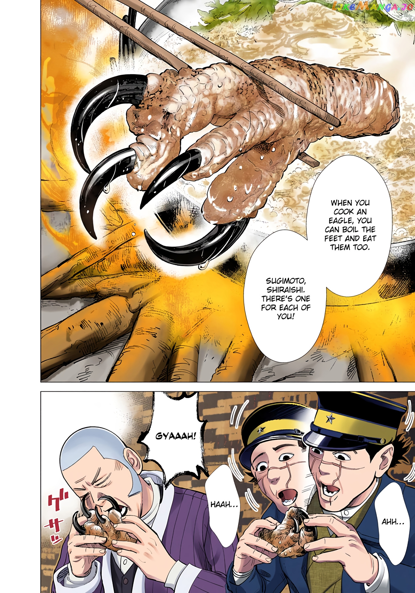 Golden Kamuy - Digital Colored Comics chapter 32 - page 16