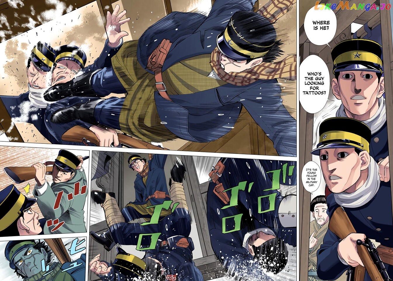 Golden Kamuy - Digital Colored Comics chapter 15 - page 14