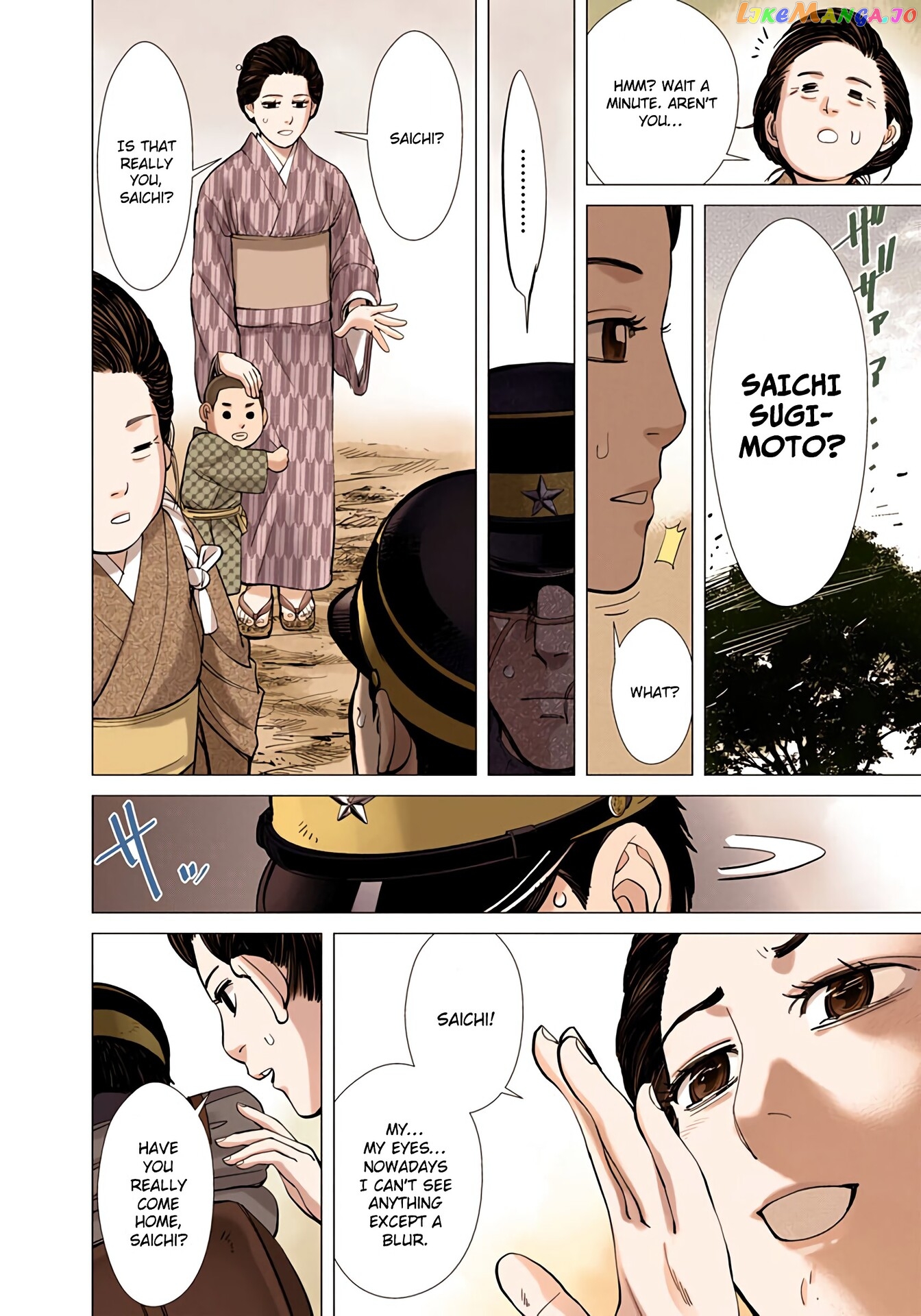 Golden Kamuy - Digital Colored Comics chapter 15 - page 8