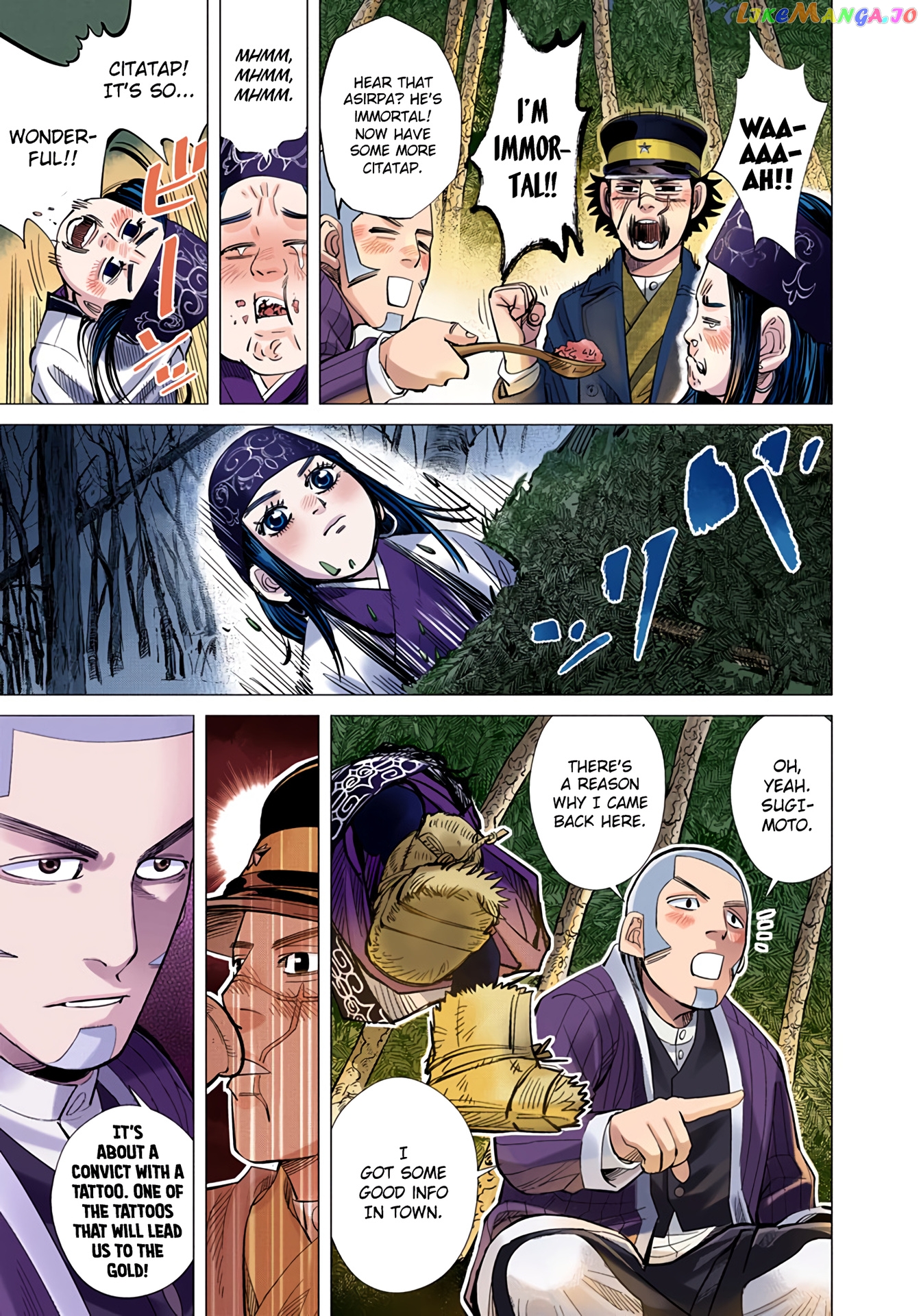 Golden Kamuy - Digital Colored Comics chapter 25 - page 15