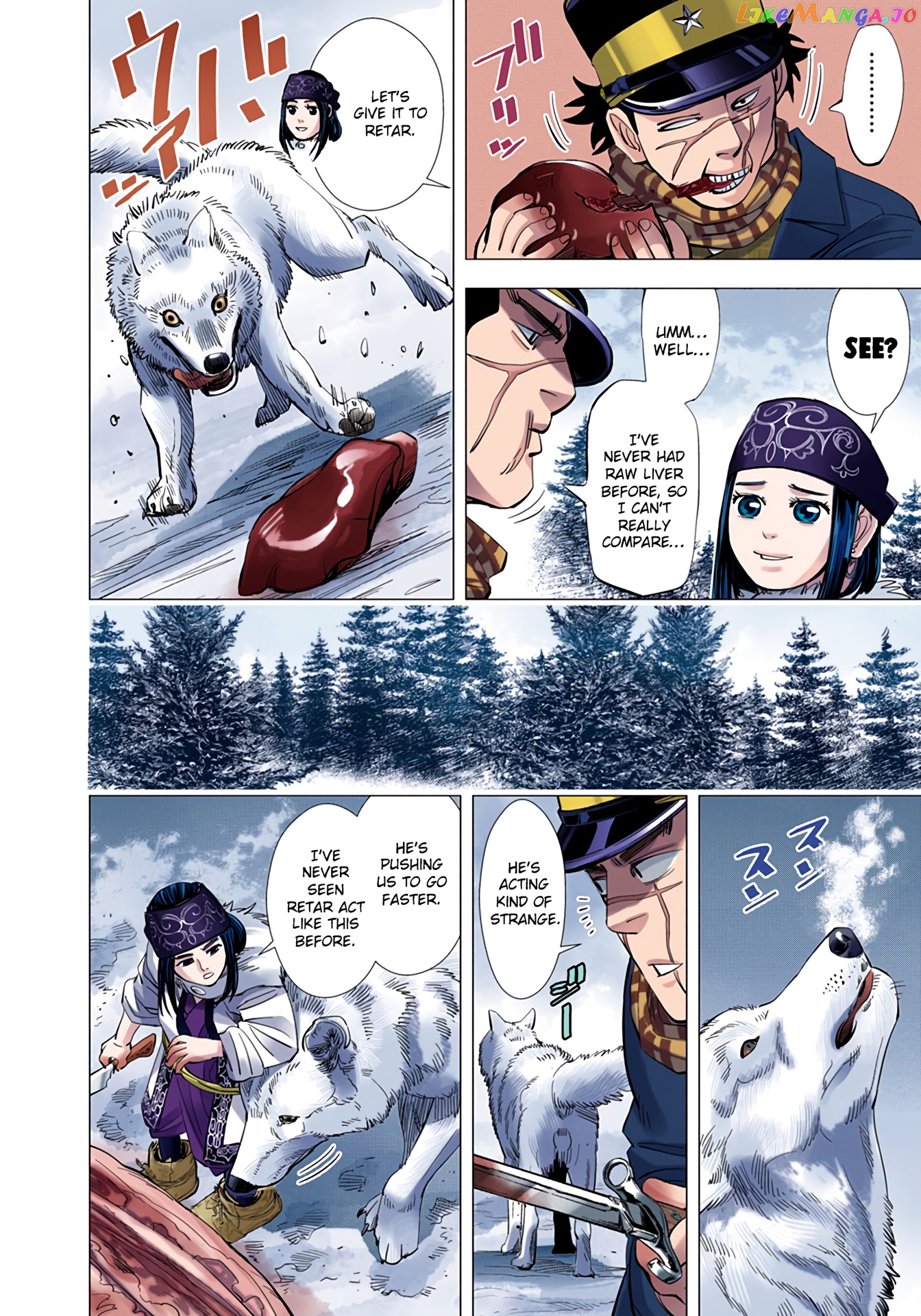 Golden Kamuy - Digital Colored Comics chapter 25 - page 3