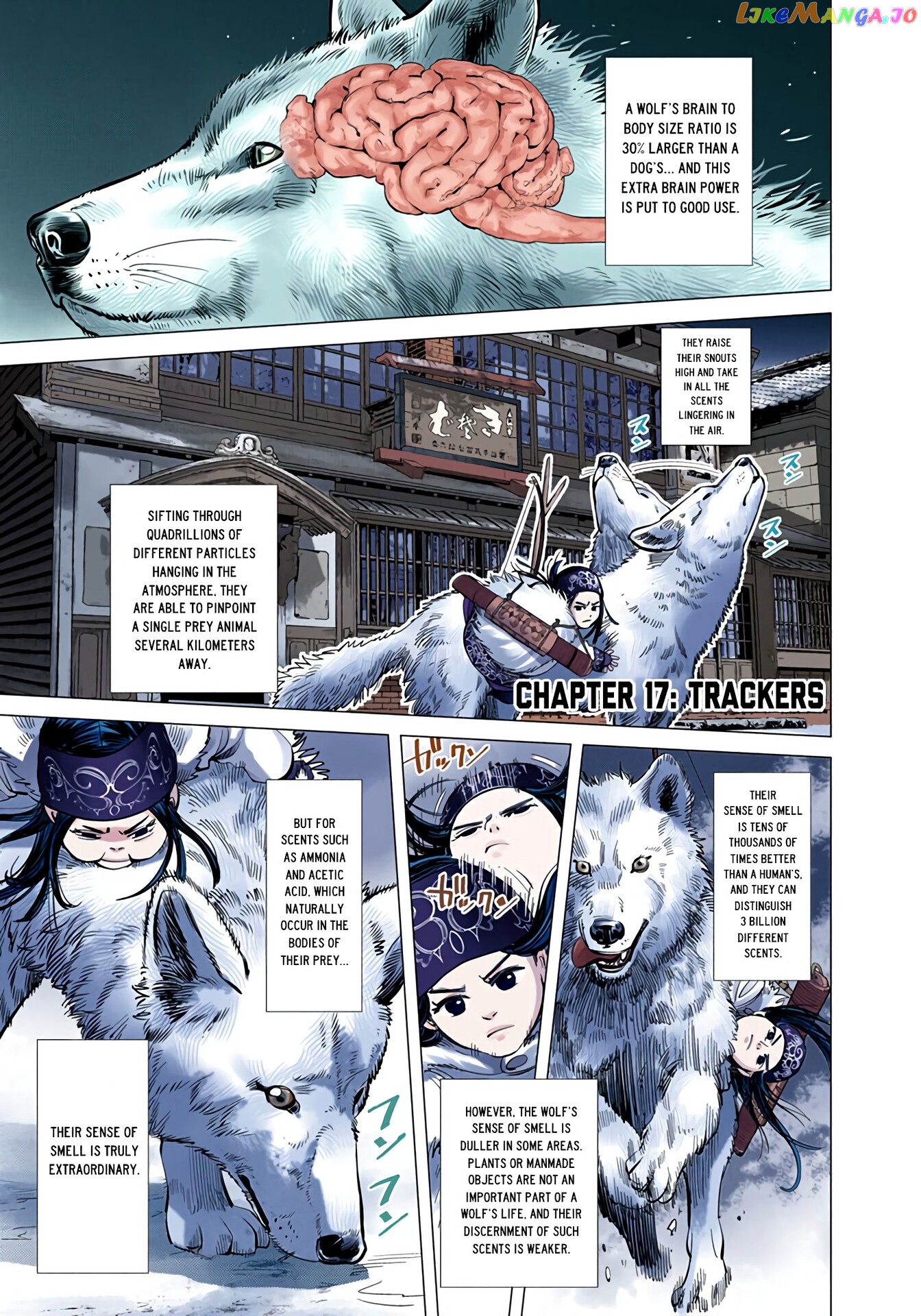 Golden Kamuy - Digital Colored Comics chapter 17 - page 1