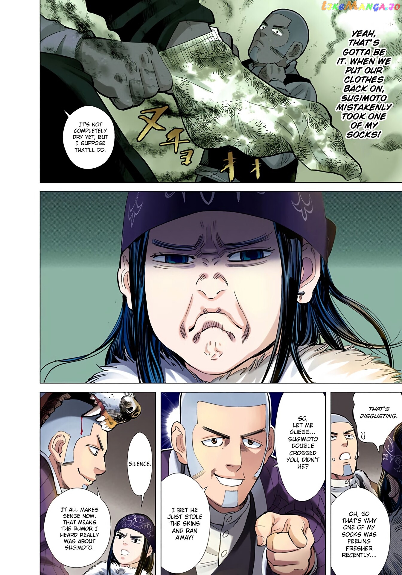 Golden Kamuy - Digital Colored Comics chapter 17 - page 6