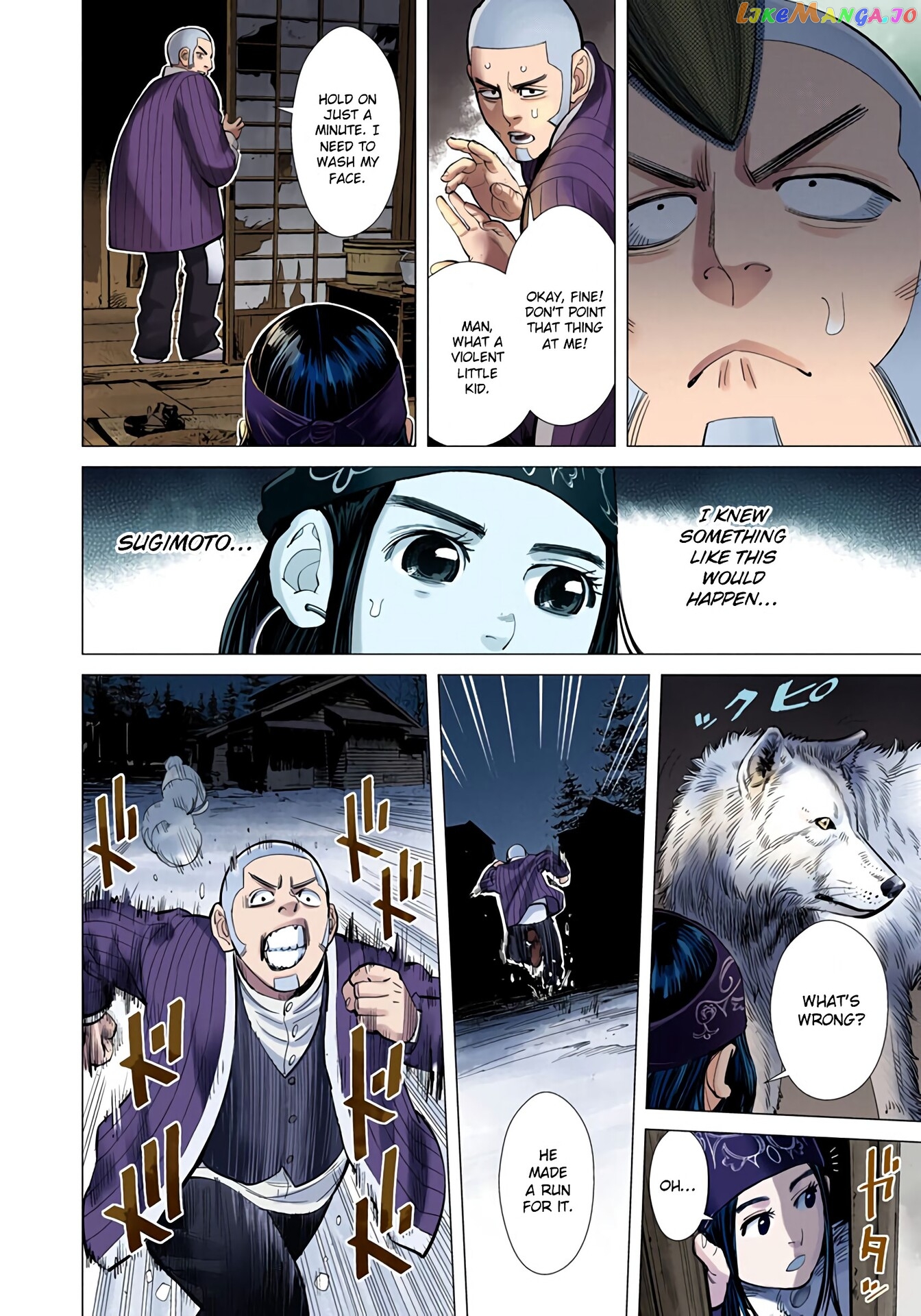 Golden Kamuy - Digital Colored Comics chapter 17 - page 8