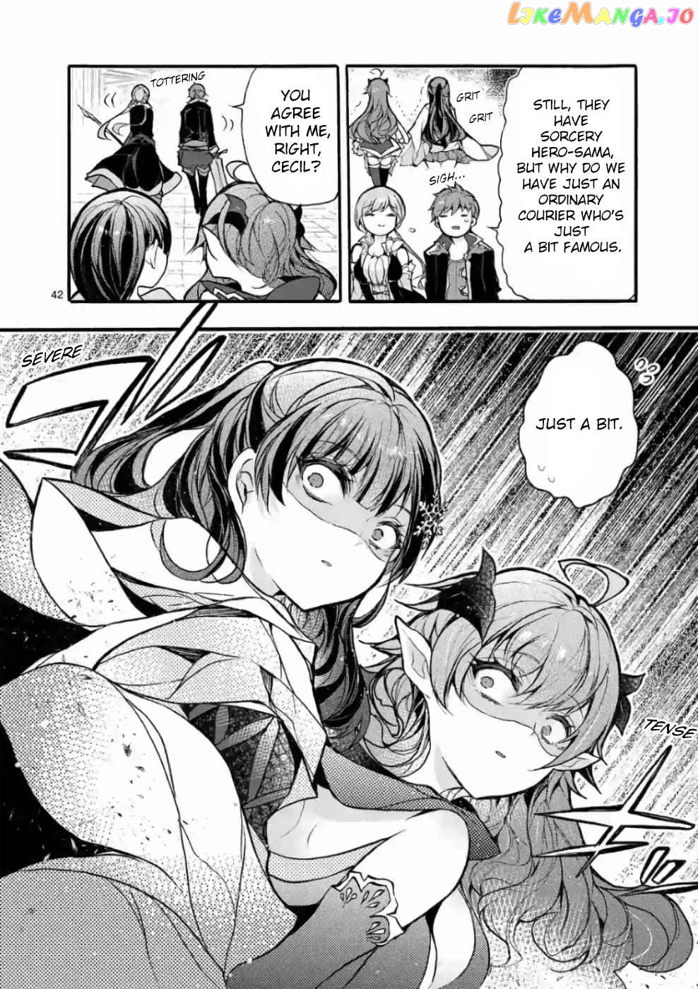 From The Strongest Job of Dragon Knight, To The Beginner Job Carrier, Somehow, I Am Dependent On The Heroes chapter 22 - page 41