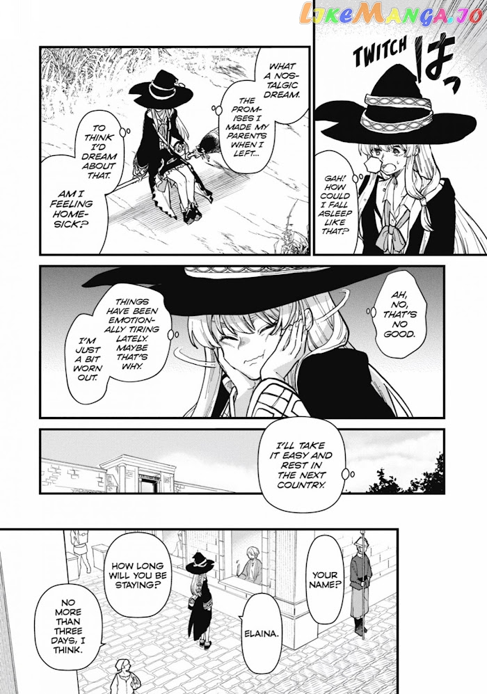 Majo no Tabitabi: The Journey of Elaina chapter 8 - page 2