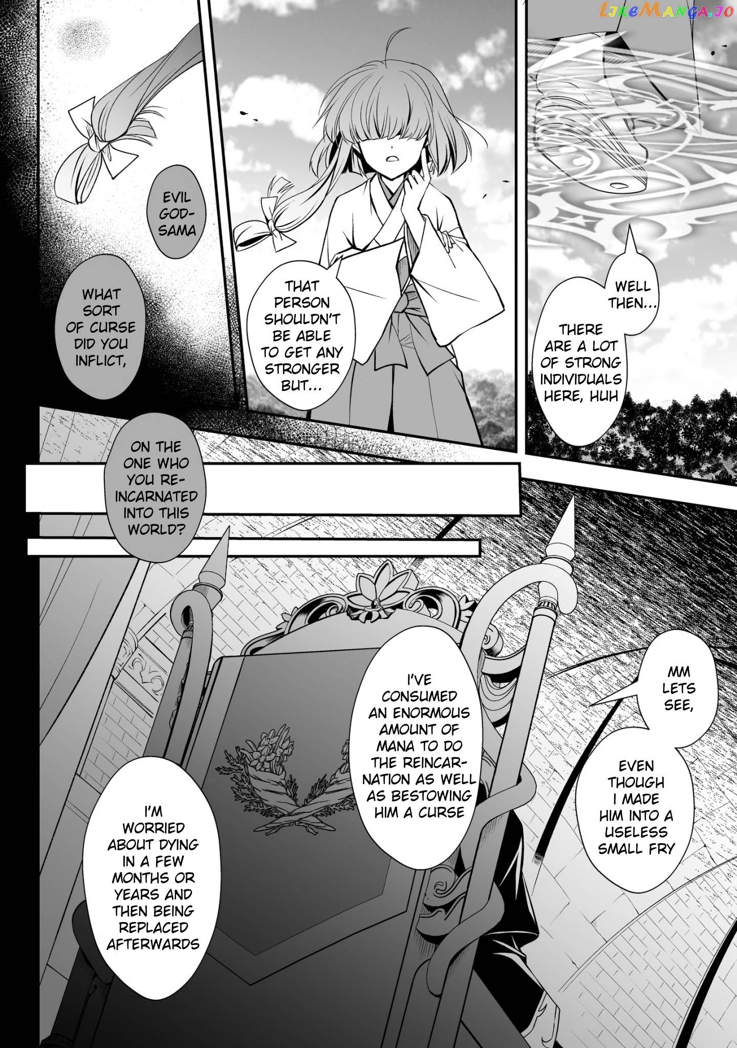 Level 1 No Saikyou Kenja ~Noroi De Sai Kakyuu Mahou Shika Tsukaenaikedo, Kami No Kanchigai De Mugen No Maryoku O Te Ni Ire Saikyou Ni~ chapter 19 - page 2