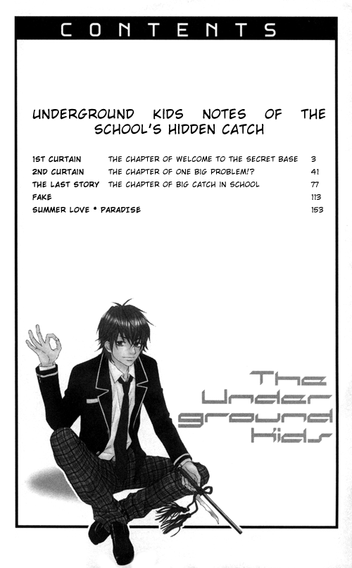 Underground Kids -Gakuen Onmitsu Torimonochou- chapter 1 - page 2