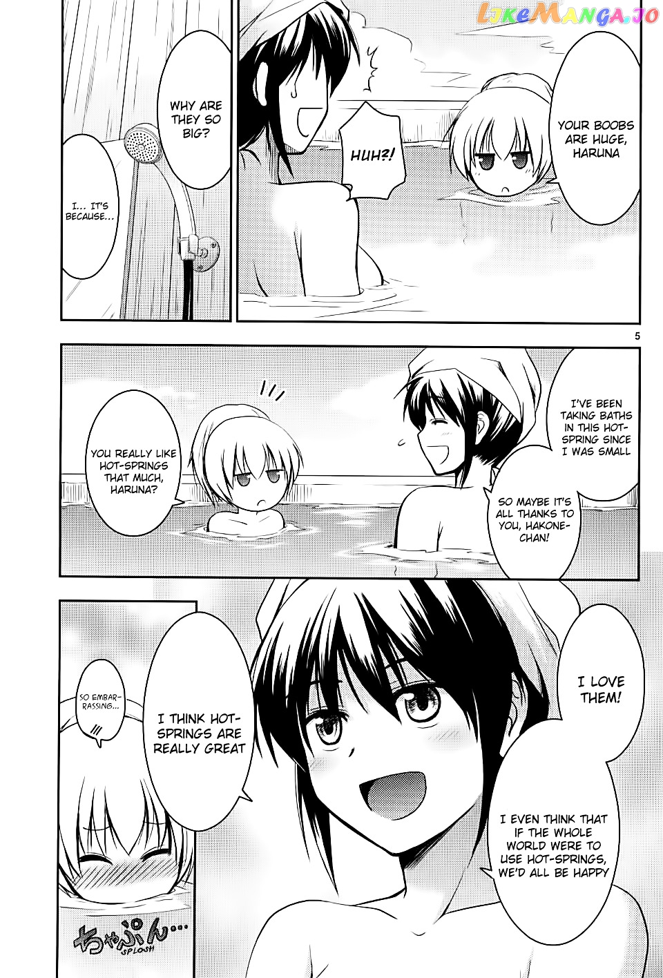 Onsen Yousei Hakone-chan chapter 2 - page 5